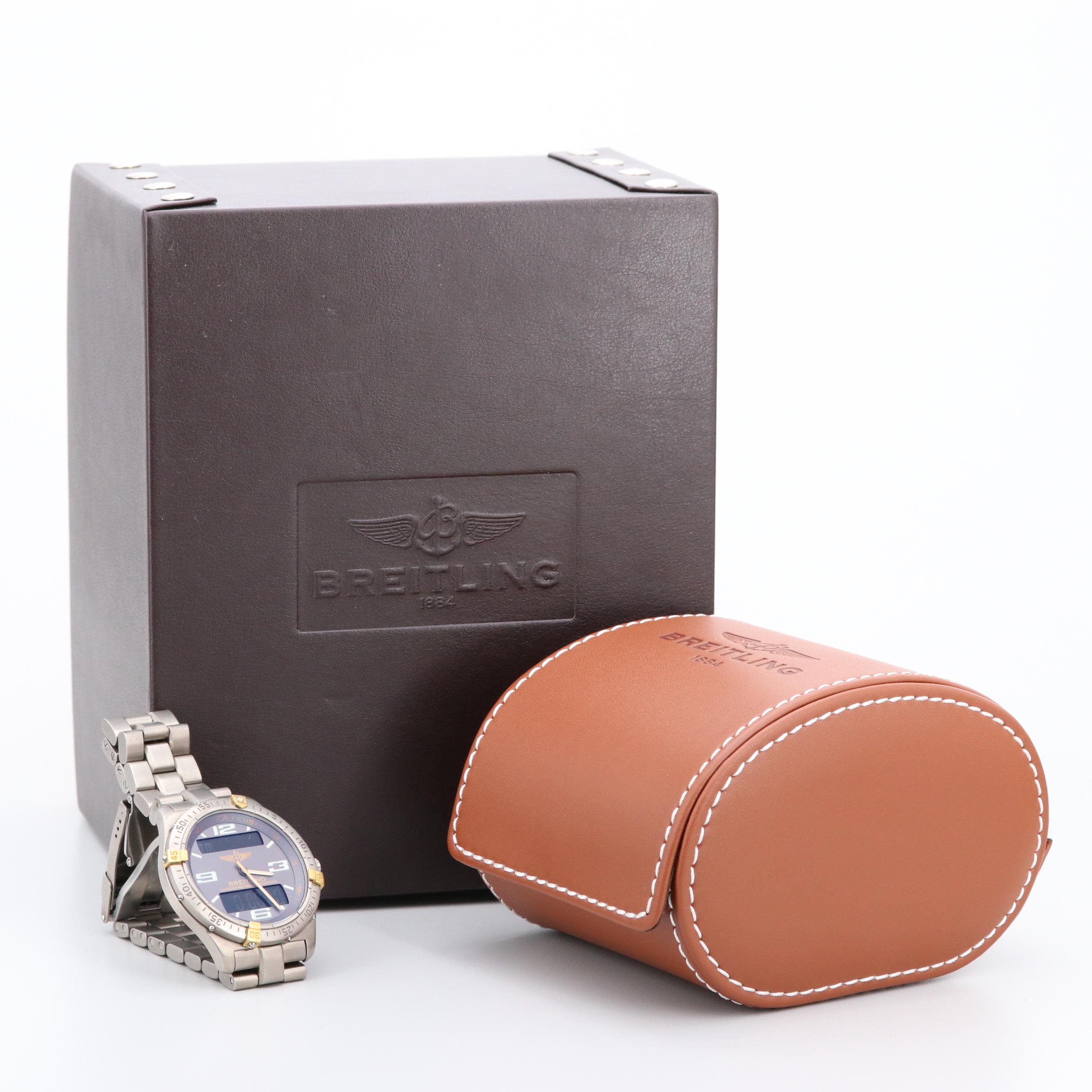 Breitling Aerospace Titanium Quartz Watch