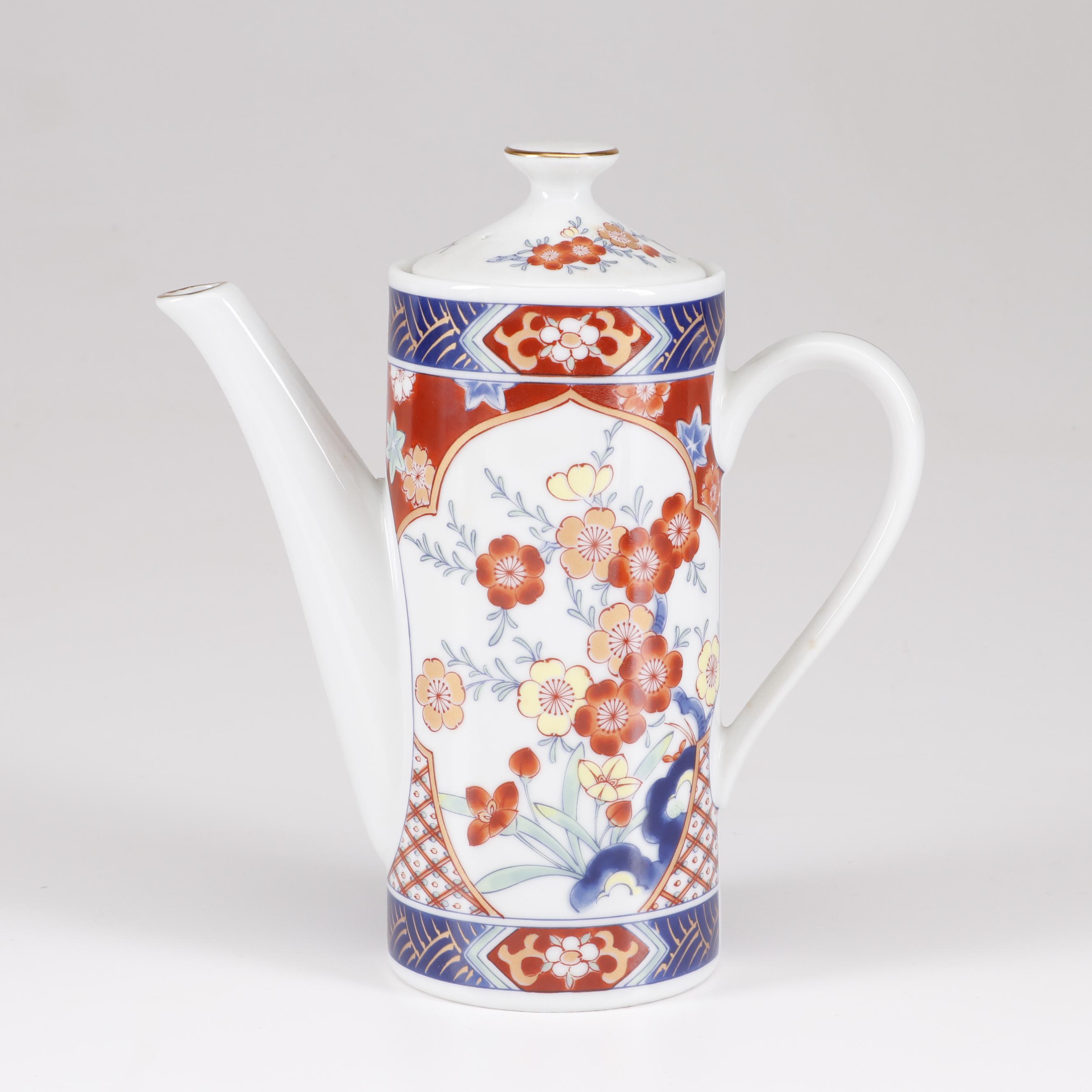 Imari Porcelain Coffee Set
