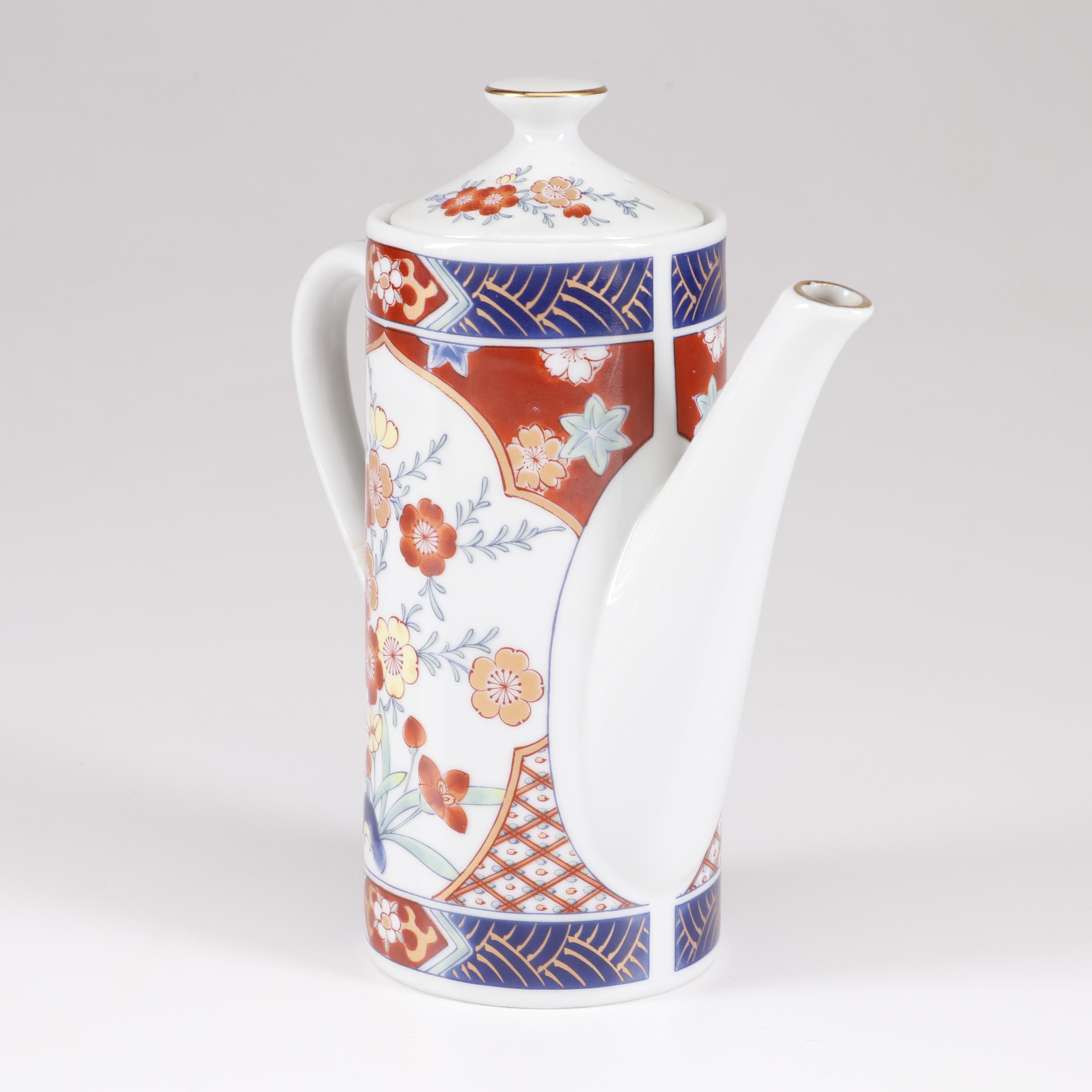 Imari Porcelain Coffee Set