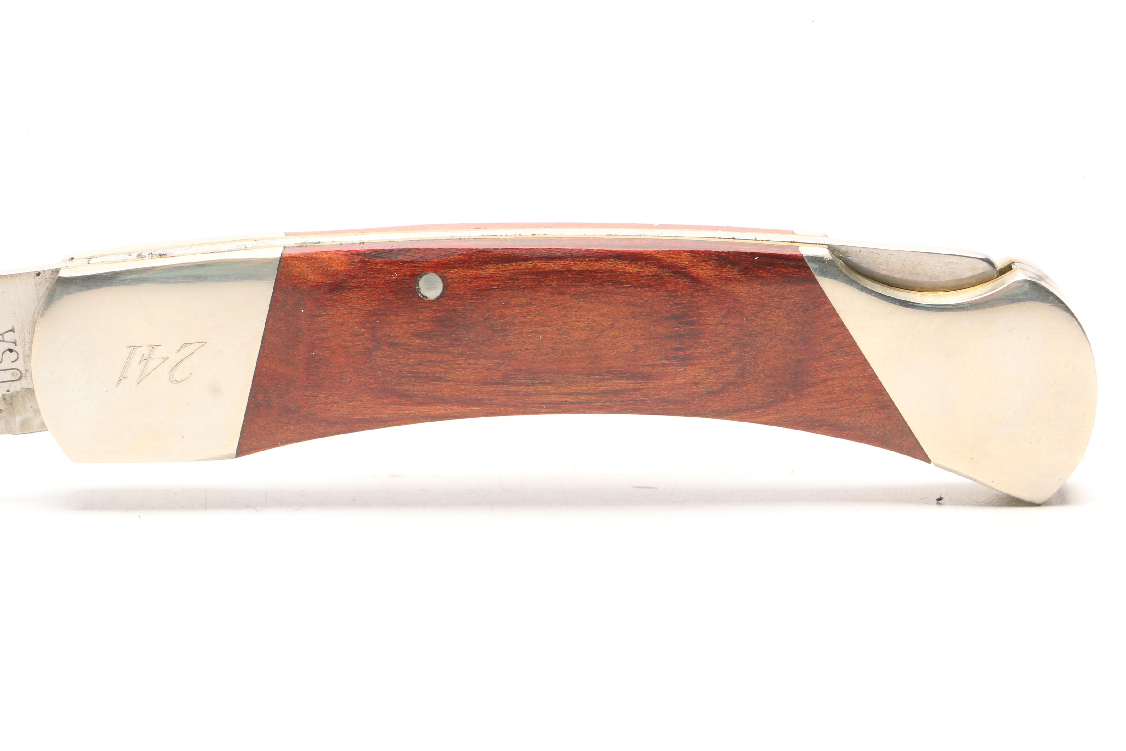 Bear MGC USA Hunting Knife with Wooden Presentation Box