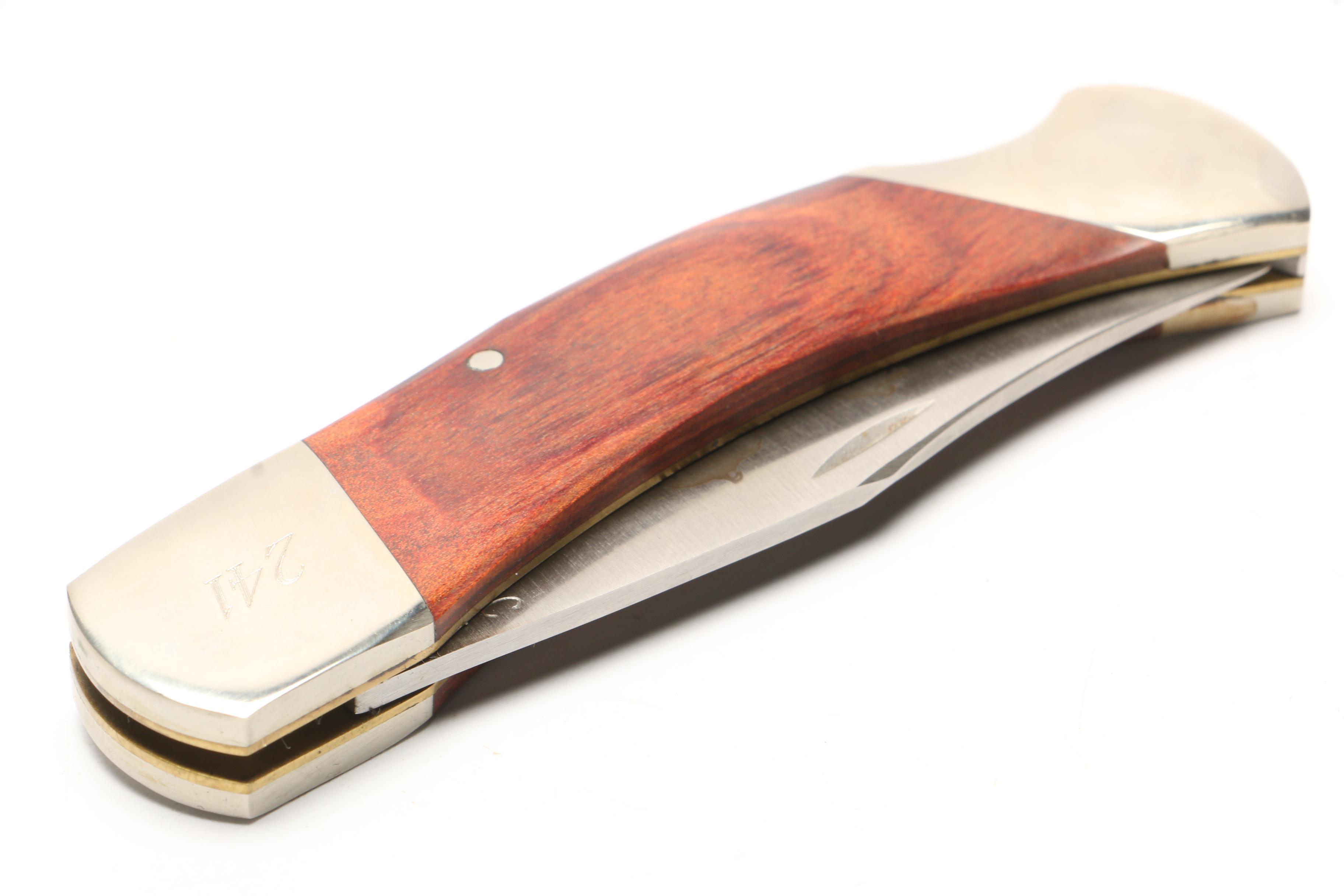 Bear MGC USA Hunting Knife with Wooden Presentation Box