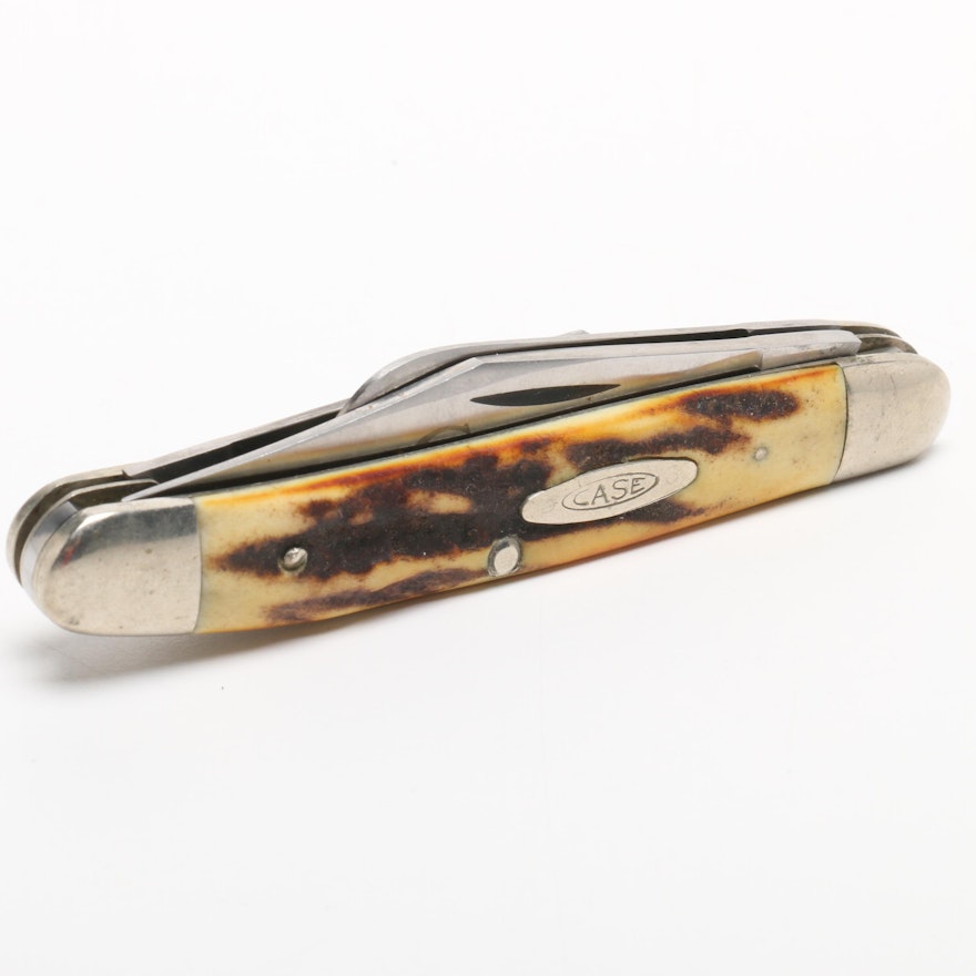 Case U.S.A. Three Blade Fishing Knife