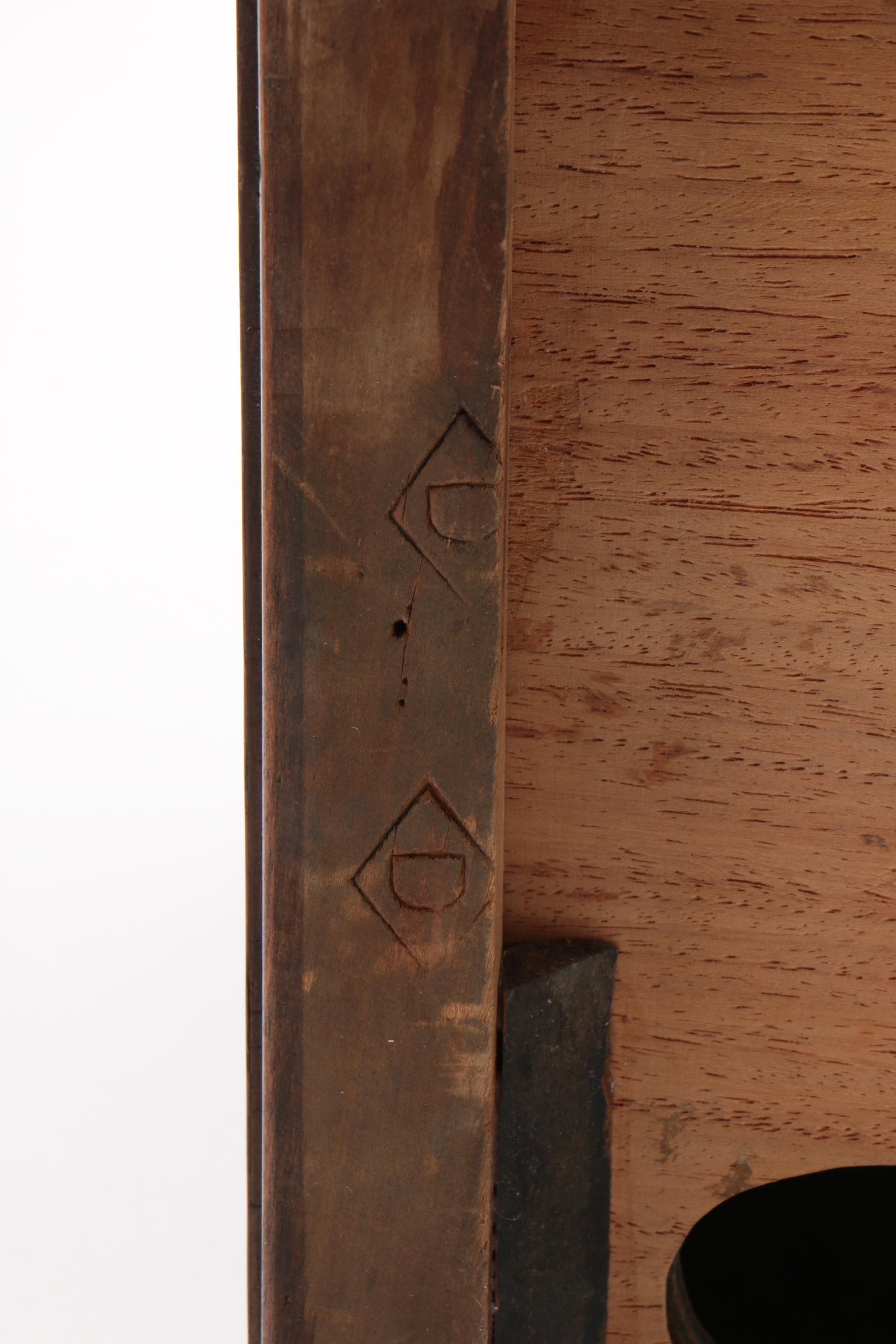 Art Moderne Zenith 7S530 Mahogany Broadcast and Shortwave Receiver Radio, 1940