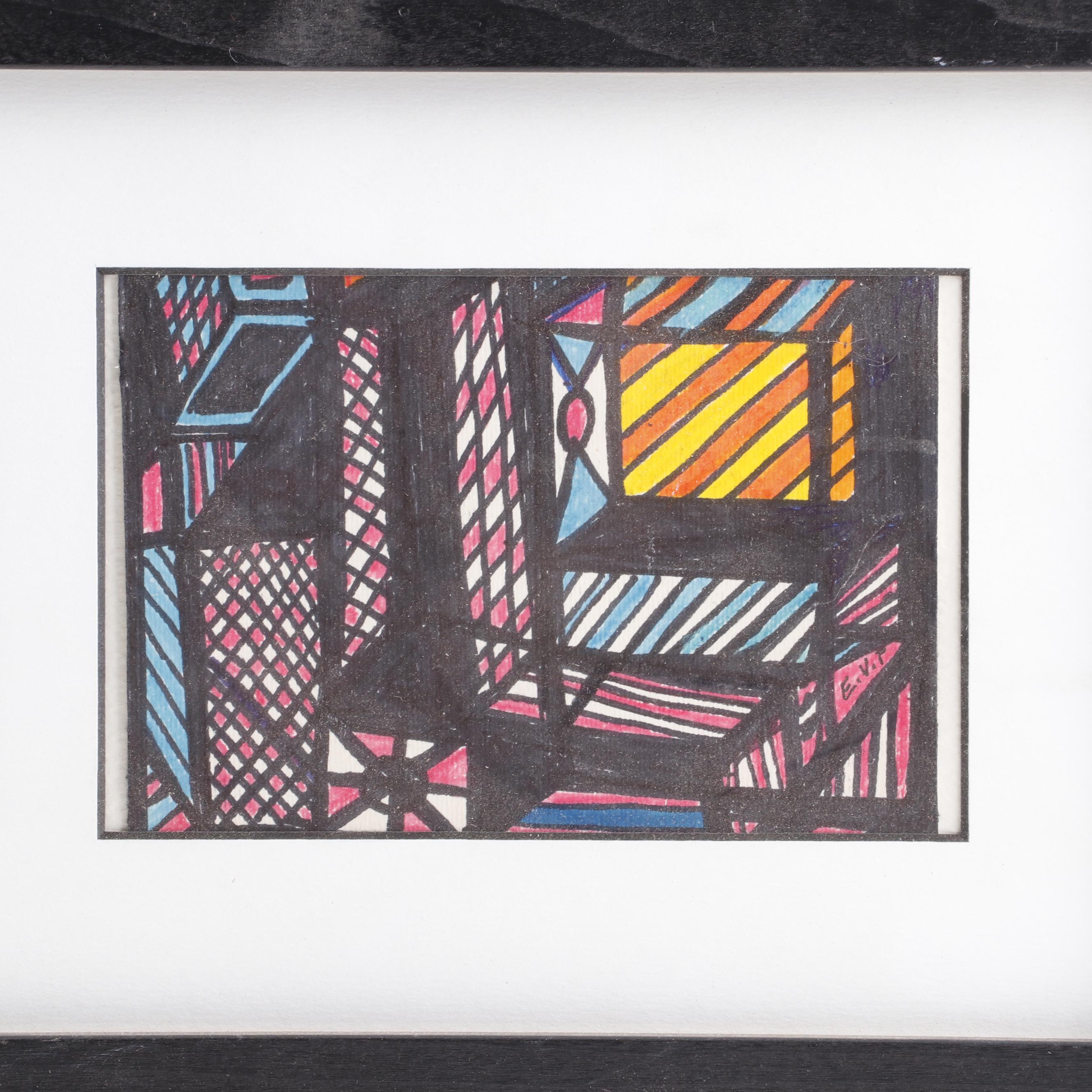 Ethel Voedisch-Price Pen and Marker Drawings