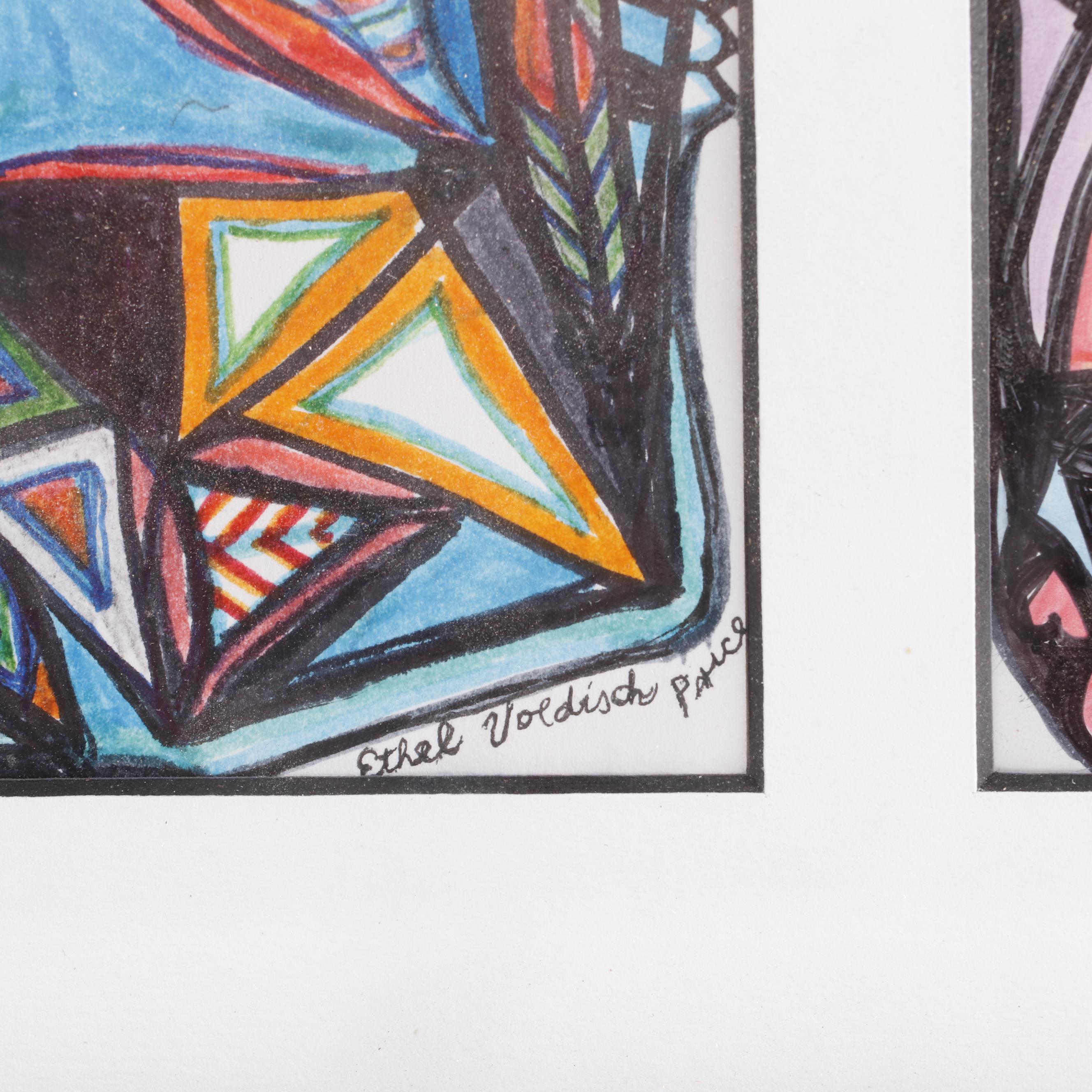 Ethel Voedisch-Price Pen and Marker Drawings