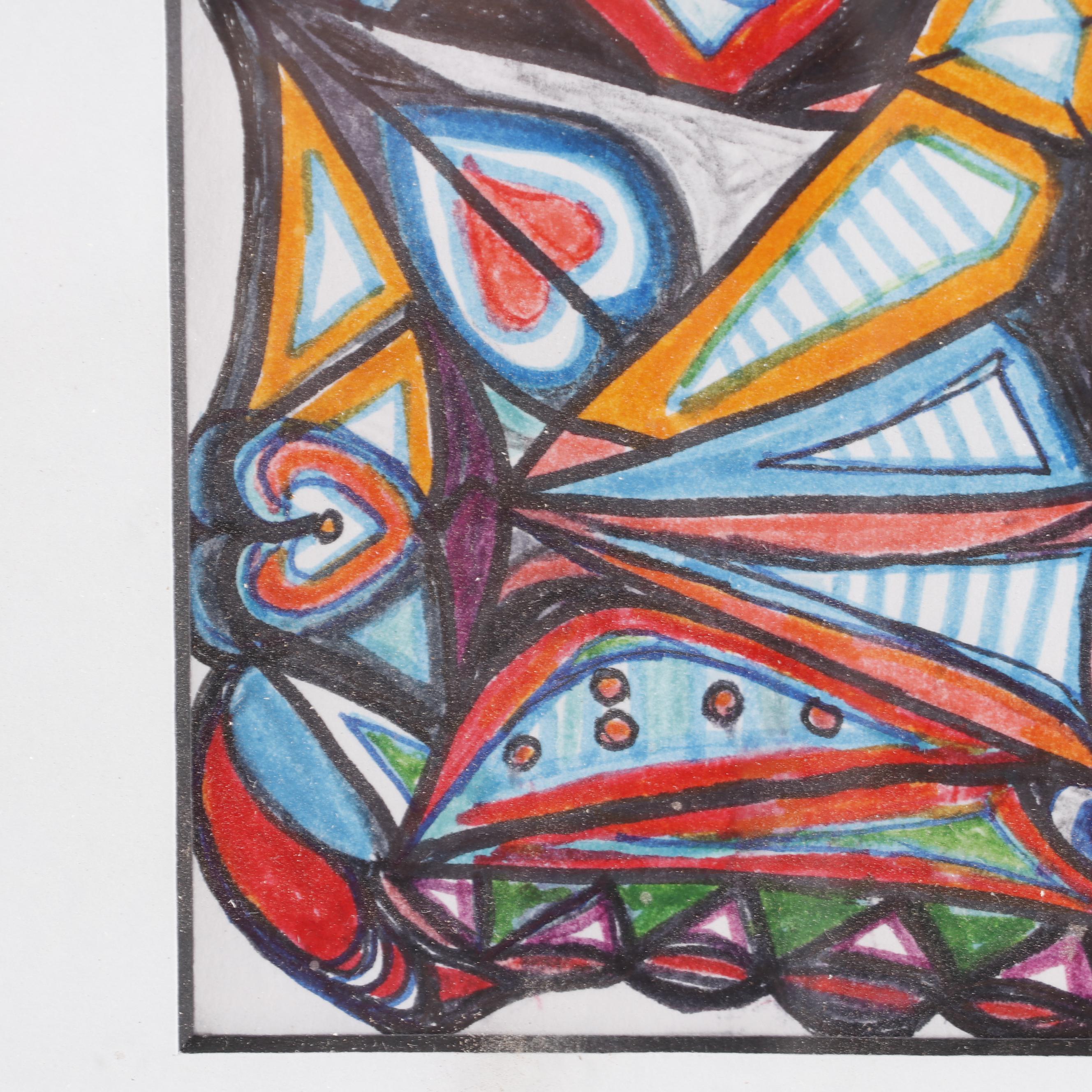 Ethel Voedisch-Price Pen and Marker Drawings