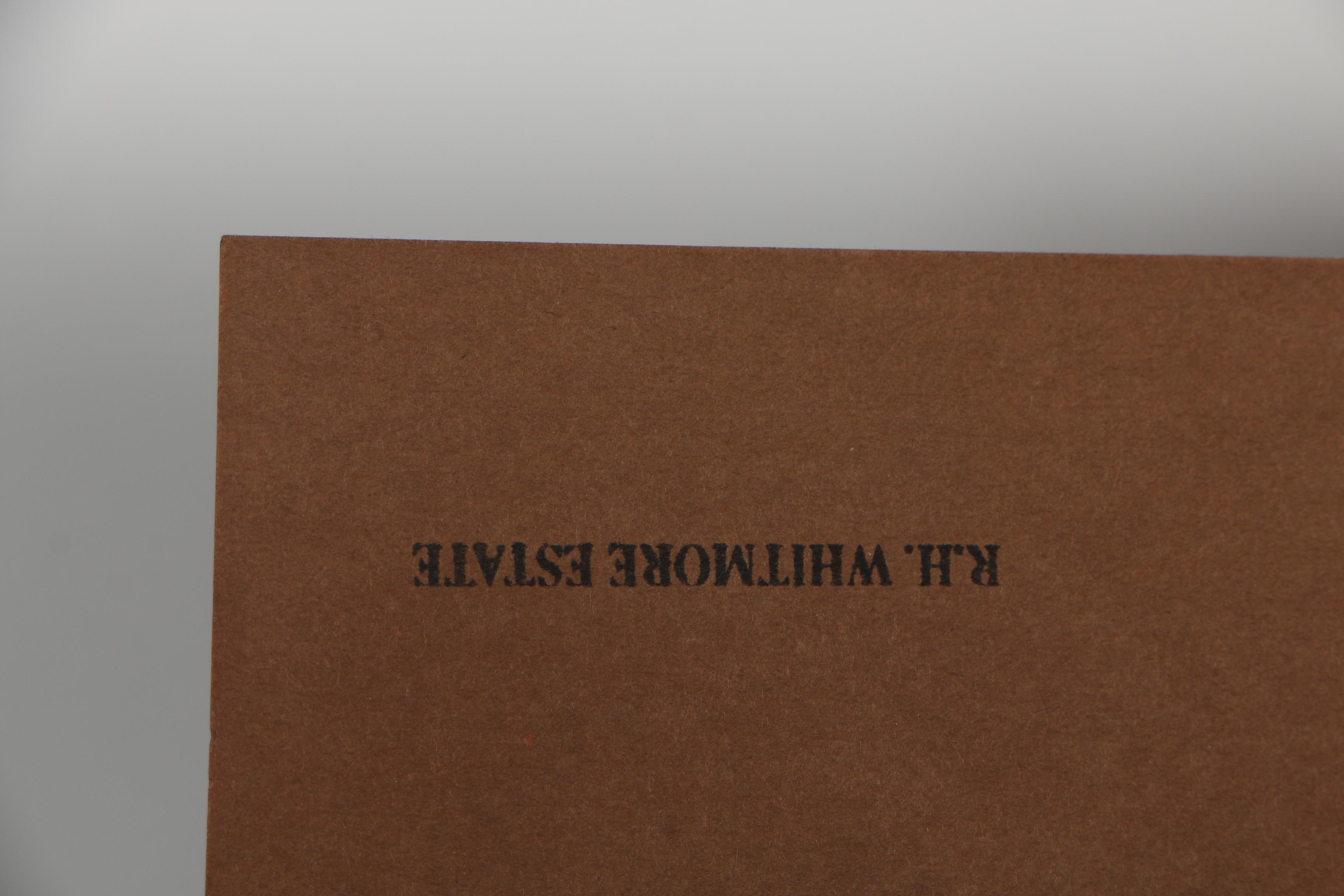 Robert Whitmore Charcoal Drawing Figure Study