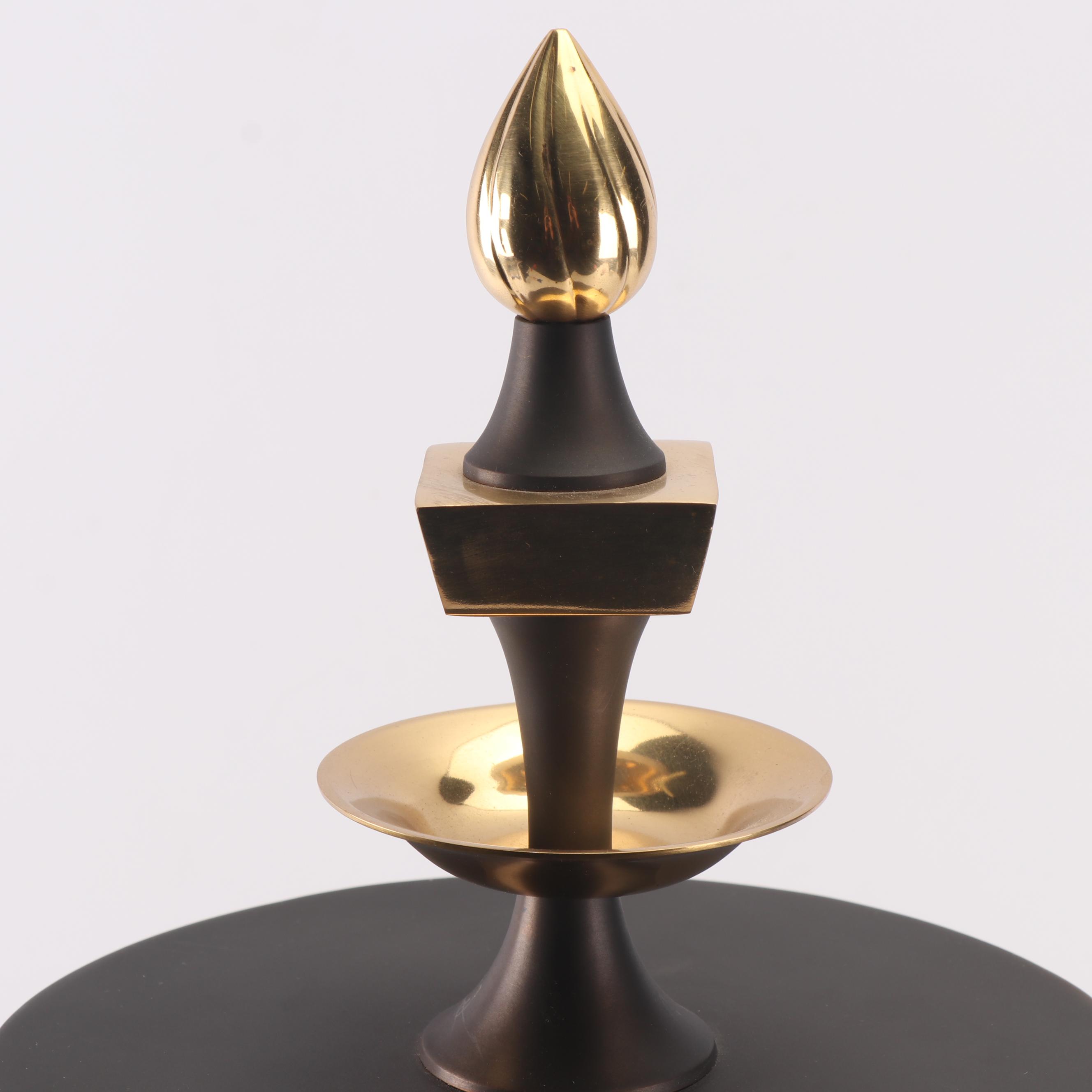 Decorative Metal Finial Table Decor