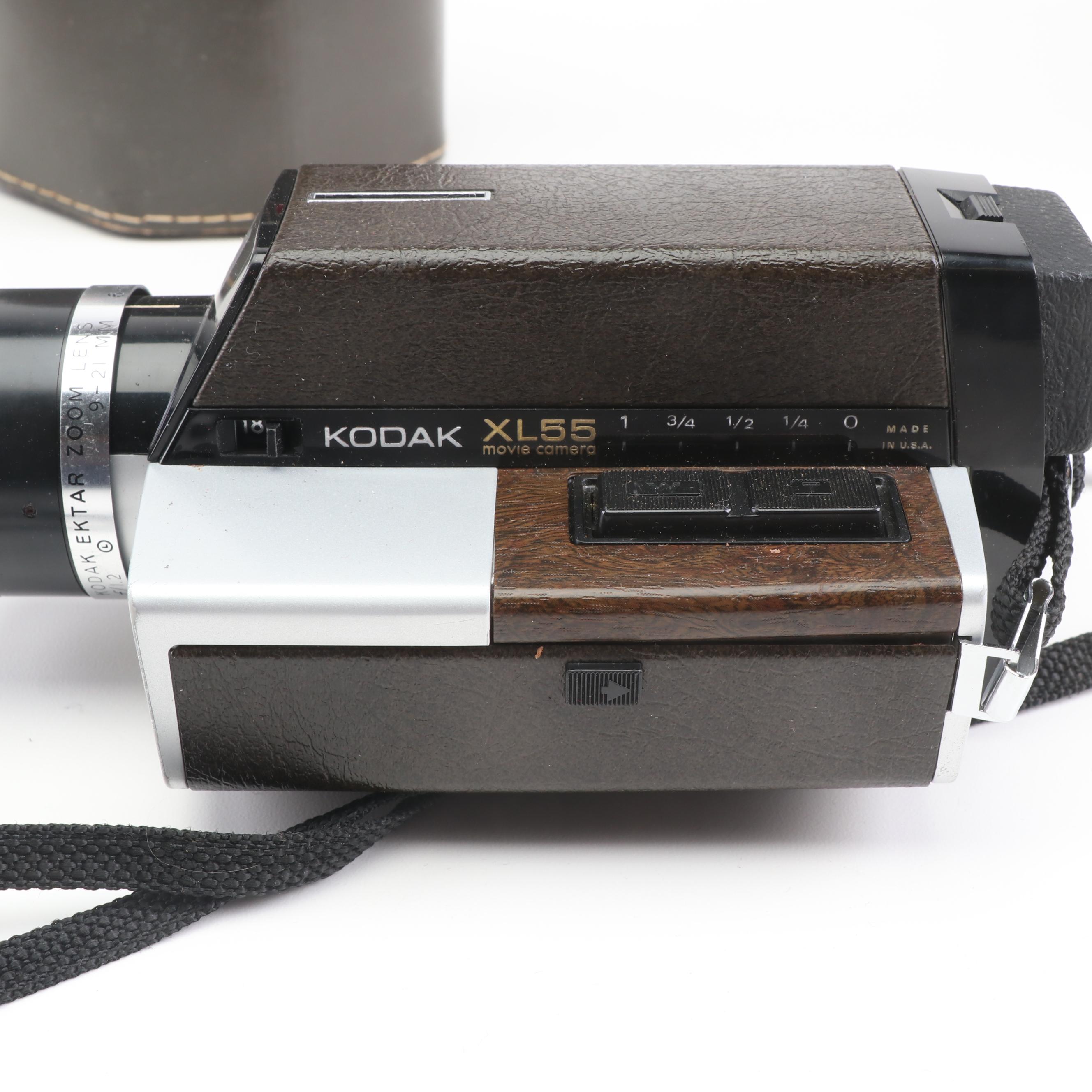 Movie Cameras including Kodak XL55 and CineKodak Eight Everything