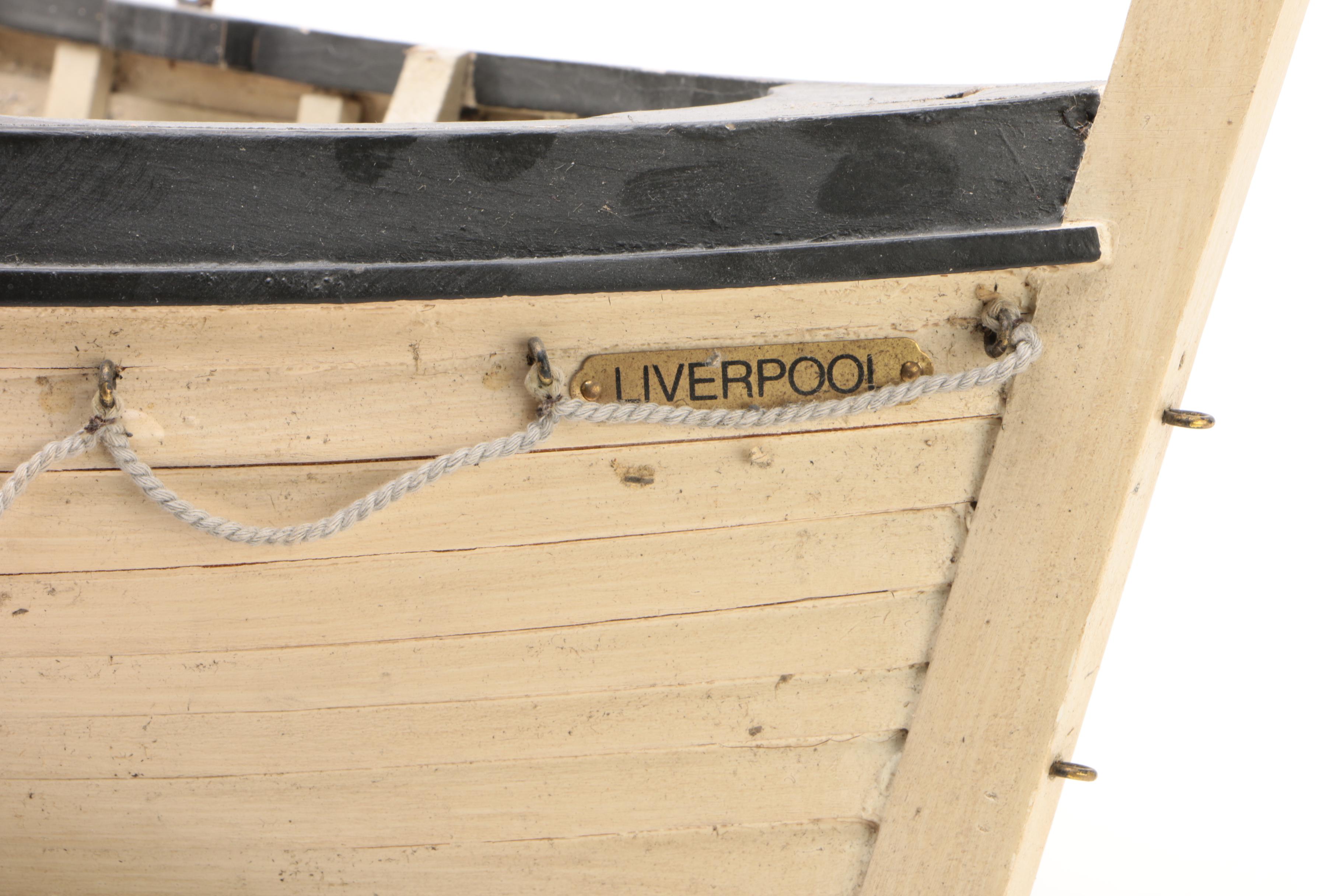 RMS "Titanic" Lifeboat Wooden Model by Authentic Models, 20th Century