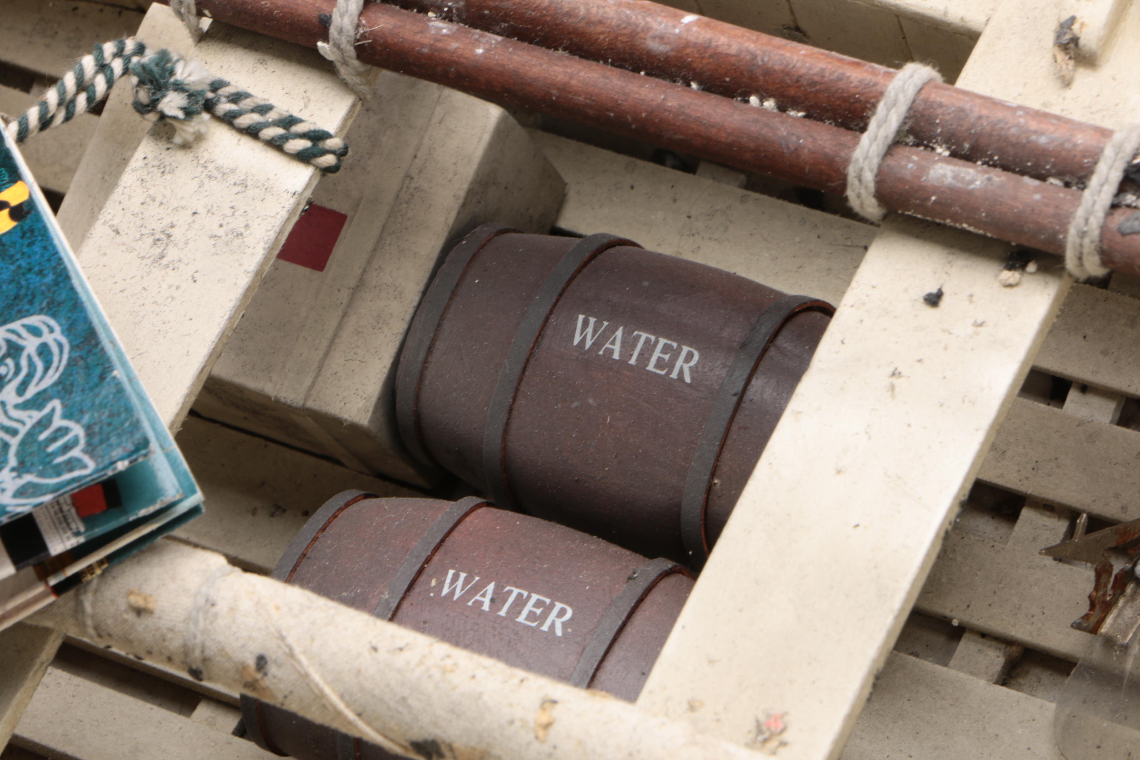 RMS "Titanic" Lifeboat Wooden Model by Authentic Models, 20th Century