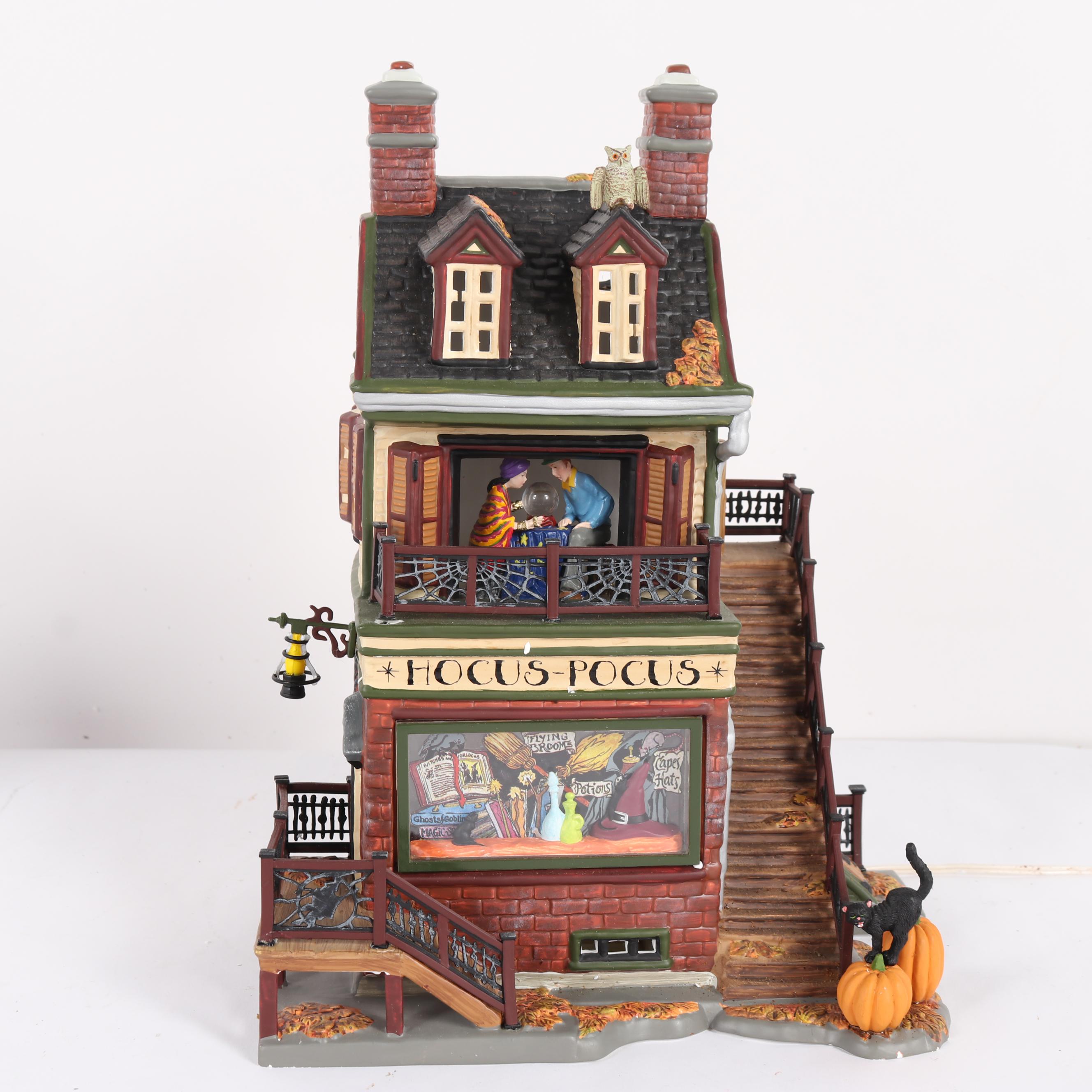 Department 56 Snow Village Halloween Table Decor