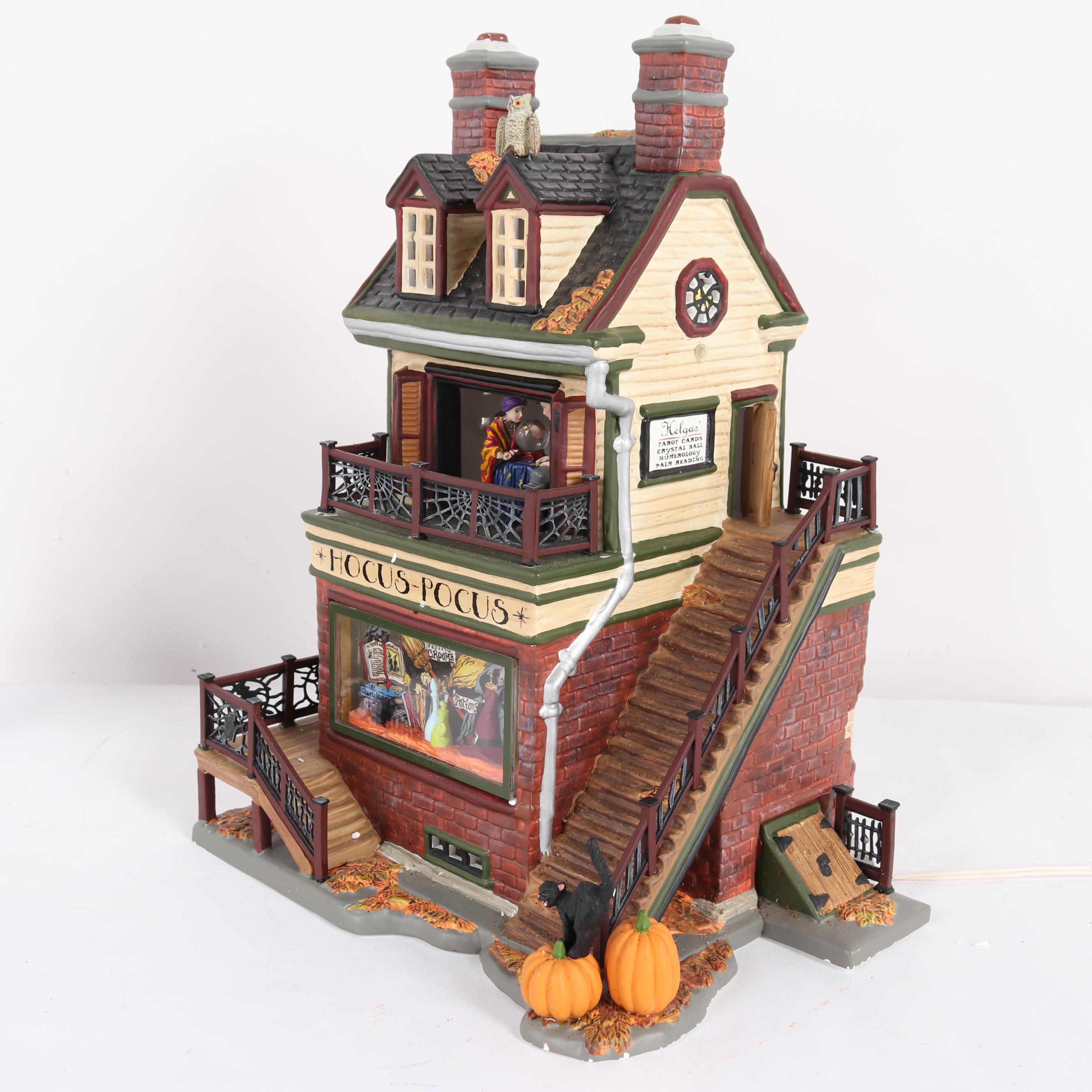 Department 56 Snow Village Halloween Table Decor