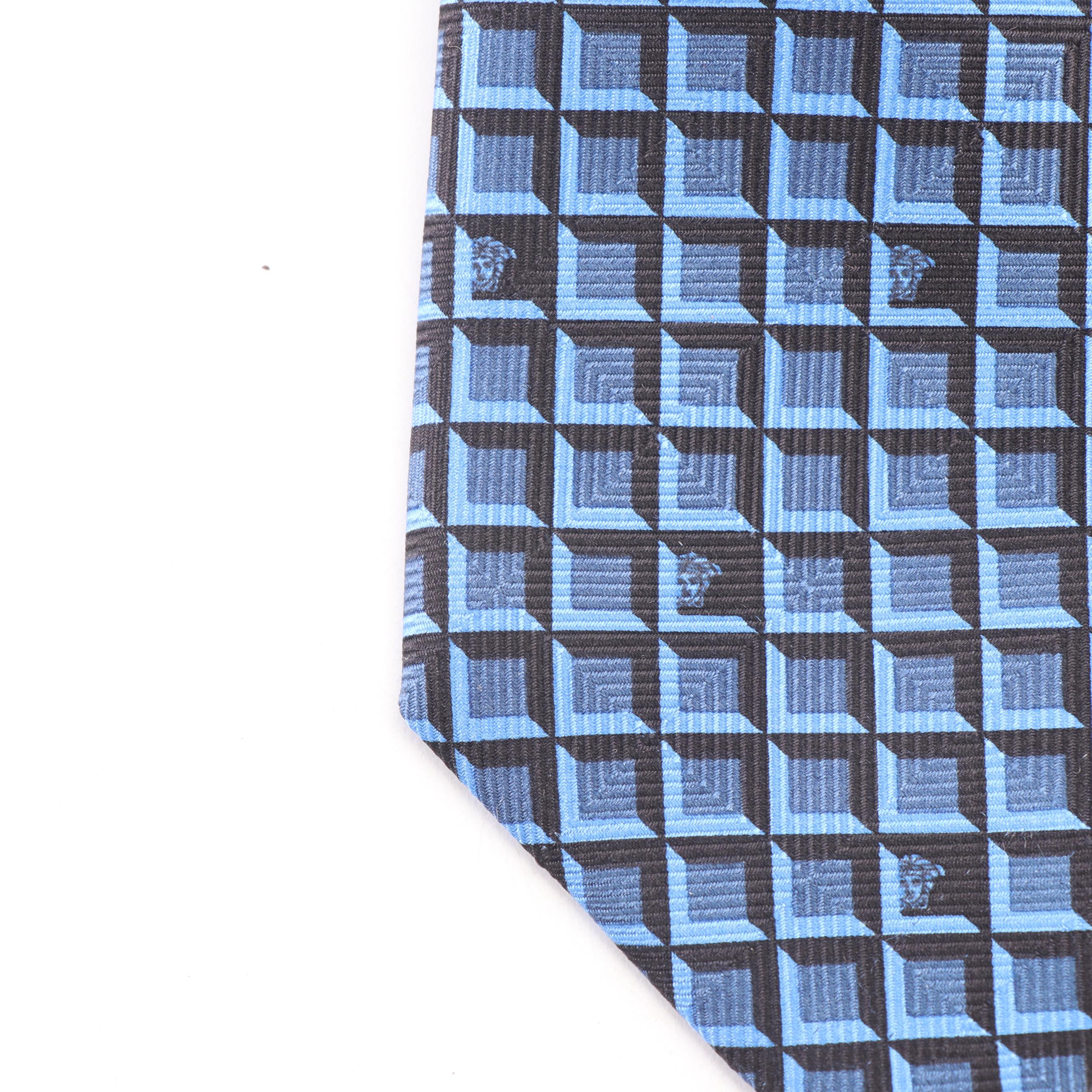 Men's Gianni Versace Silk Neckties, Made in Italy