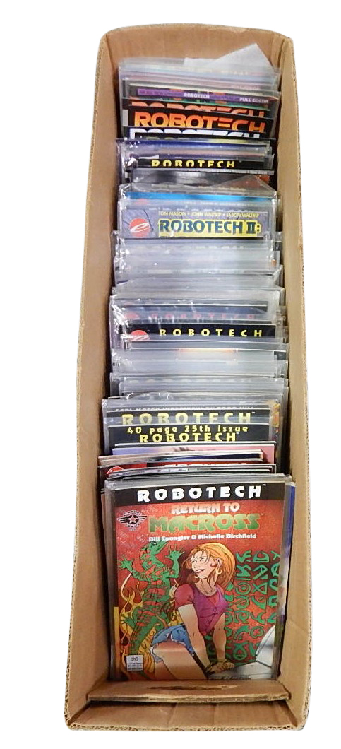 Modern Age Academy and Eternity Comics with "Robotech"