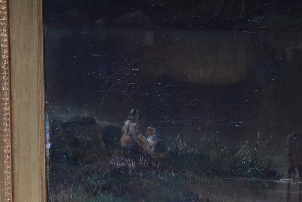 Bartholomew Smith Oil Painting "Hawes Water, Cumberland"