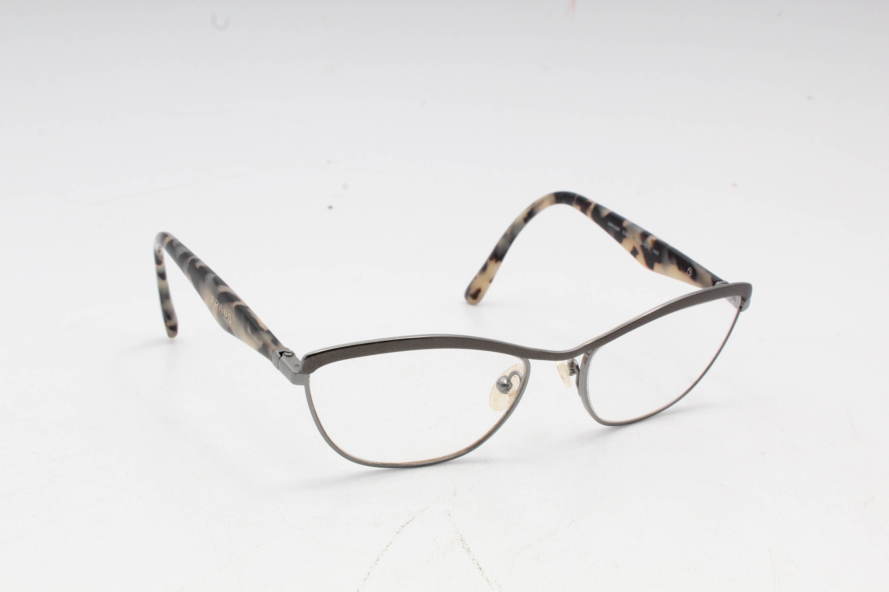 Prada VPR 55R Eyeglasses with Case and Box, Made in Italy