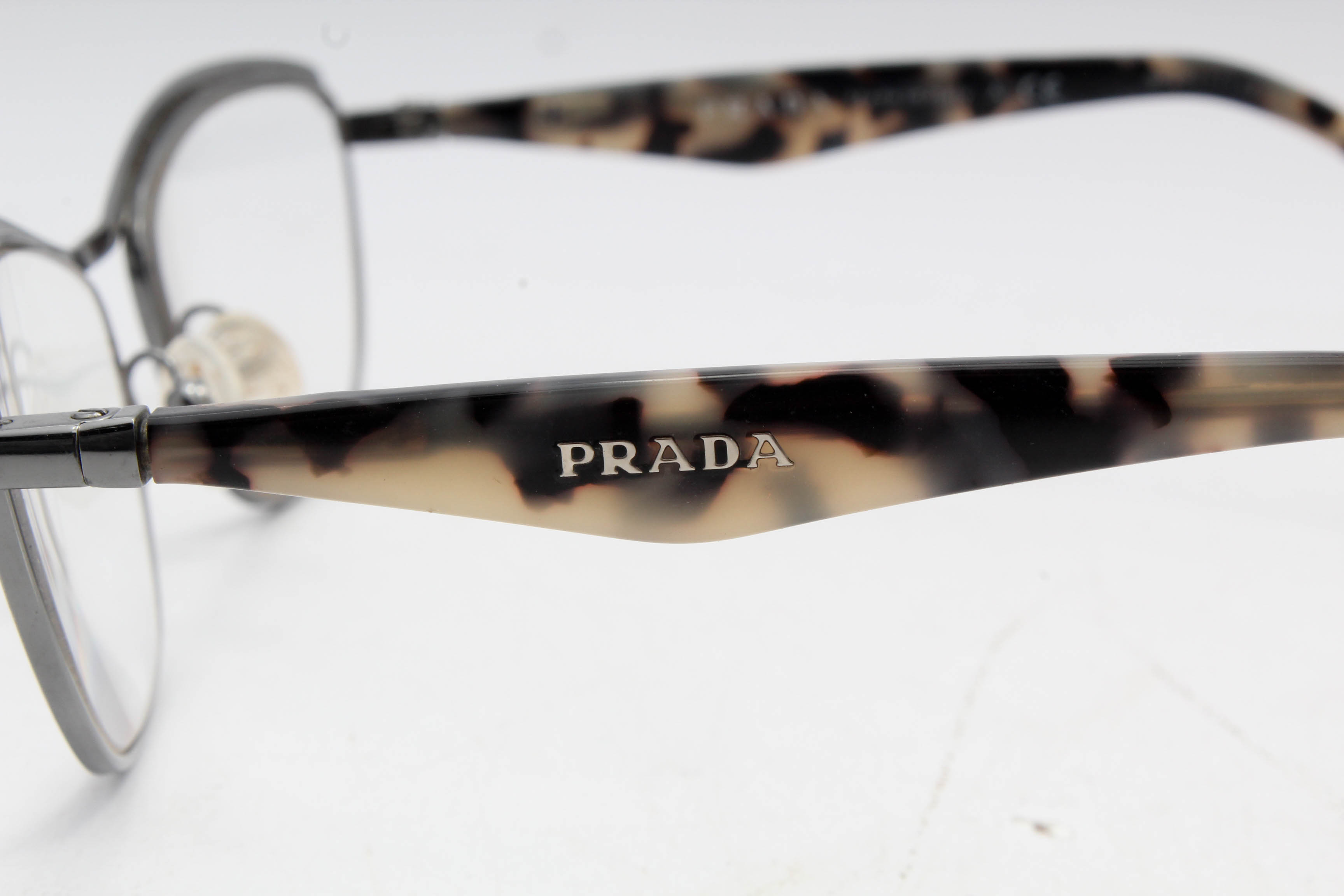 Prada VPR 55R Eyeglasses with Case and Box, Made in Italy