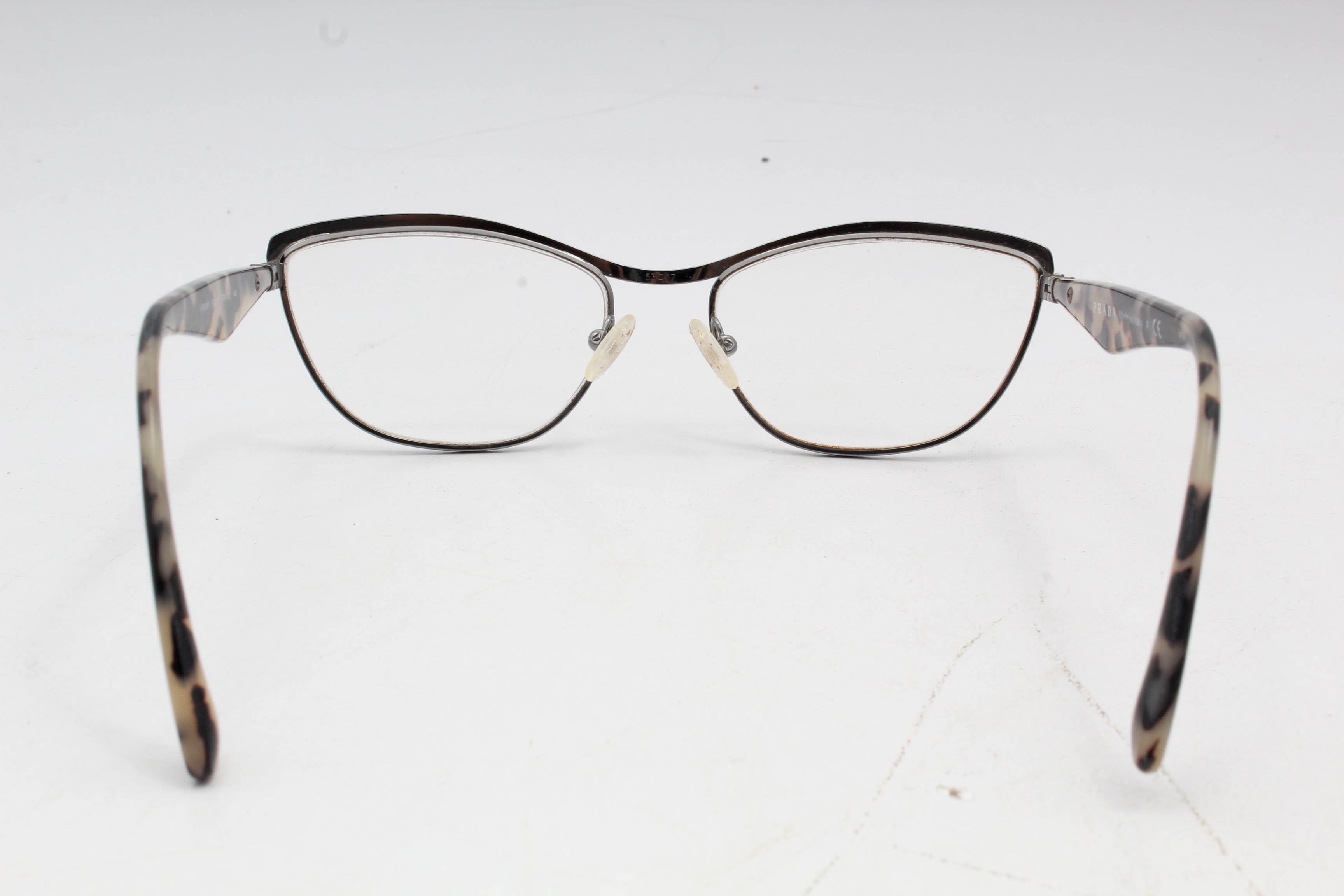 Prada VPR 55R Eyeglasses with Case and Box, Made in Italy