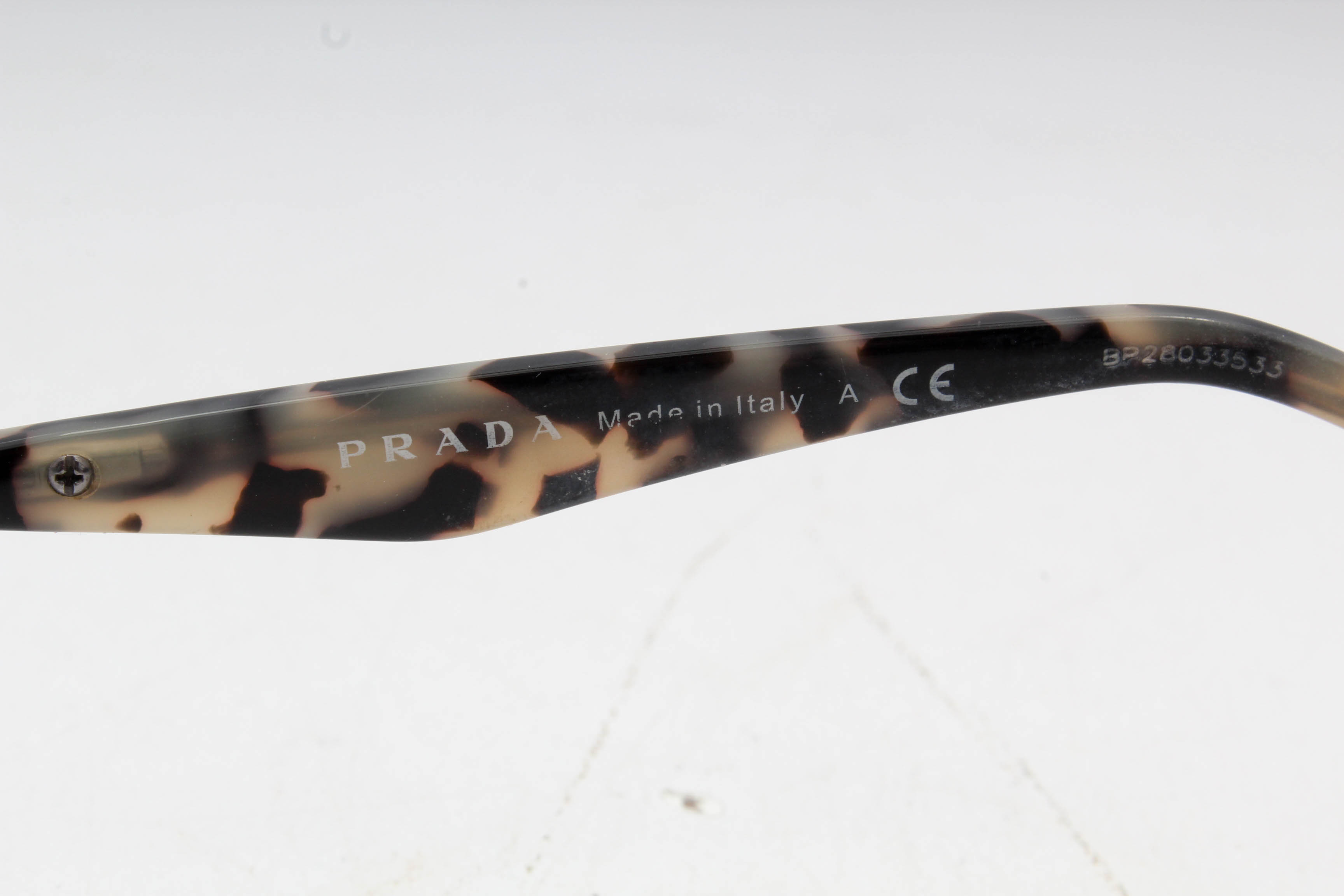 Prada VPR 55R Eyeglasses with Case and Box, Made in Italy