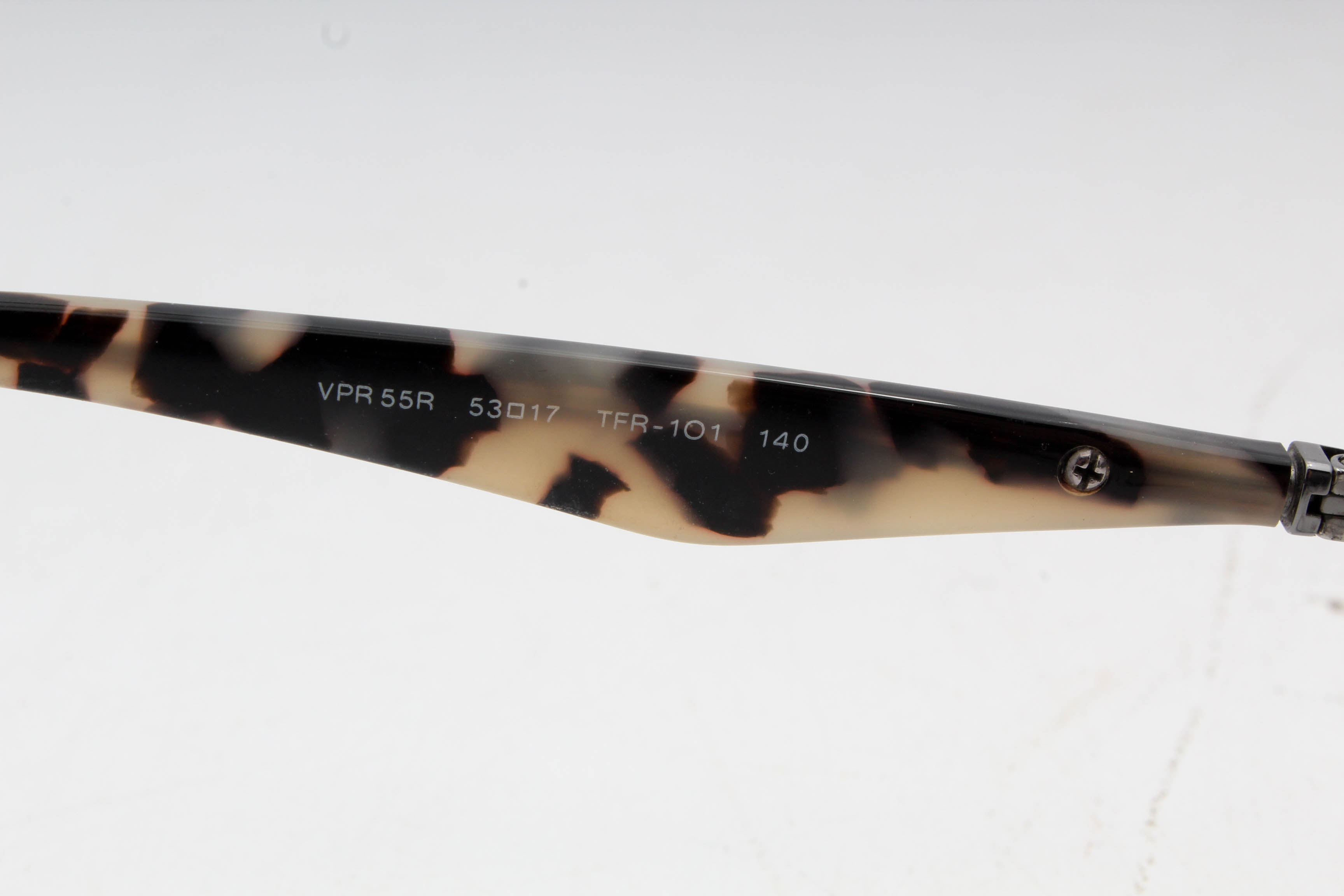 Prada VPR 55R Eyeglasses with Case and Box, Made in Italy