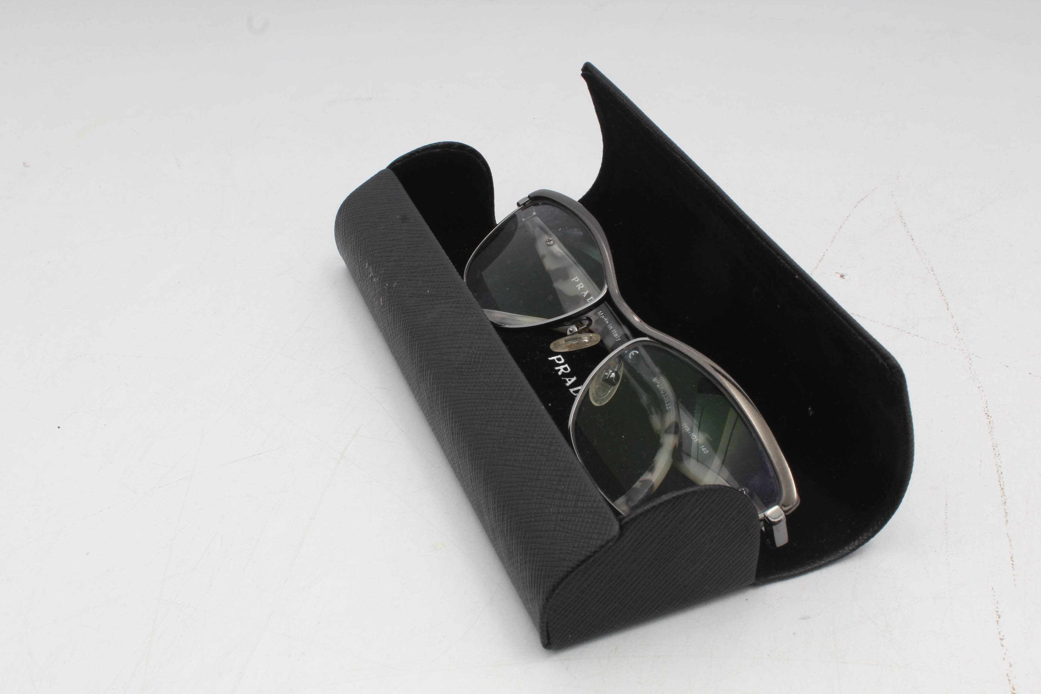 Prada VPR 55R Eyeglasses with Case and Box, Made in Italy