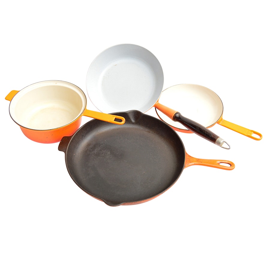 Enamel Cookware with Le Creuset
