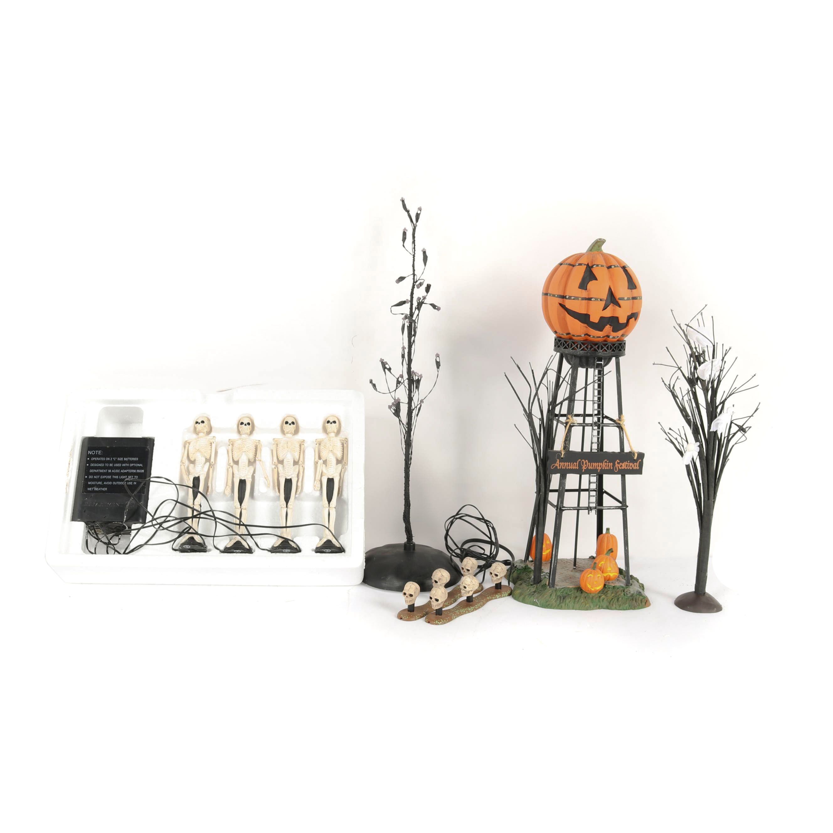 Department 56 Halloween Village Accessories