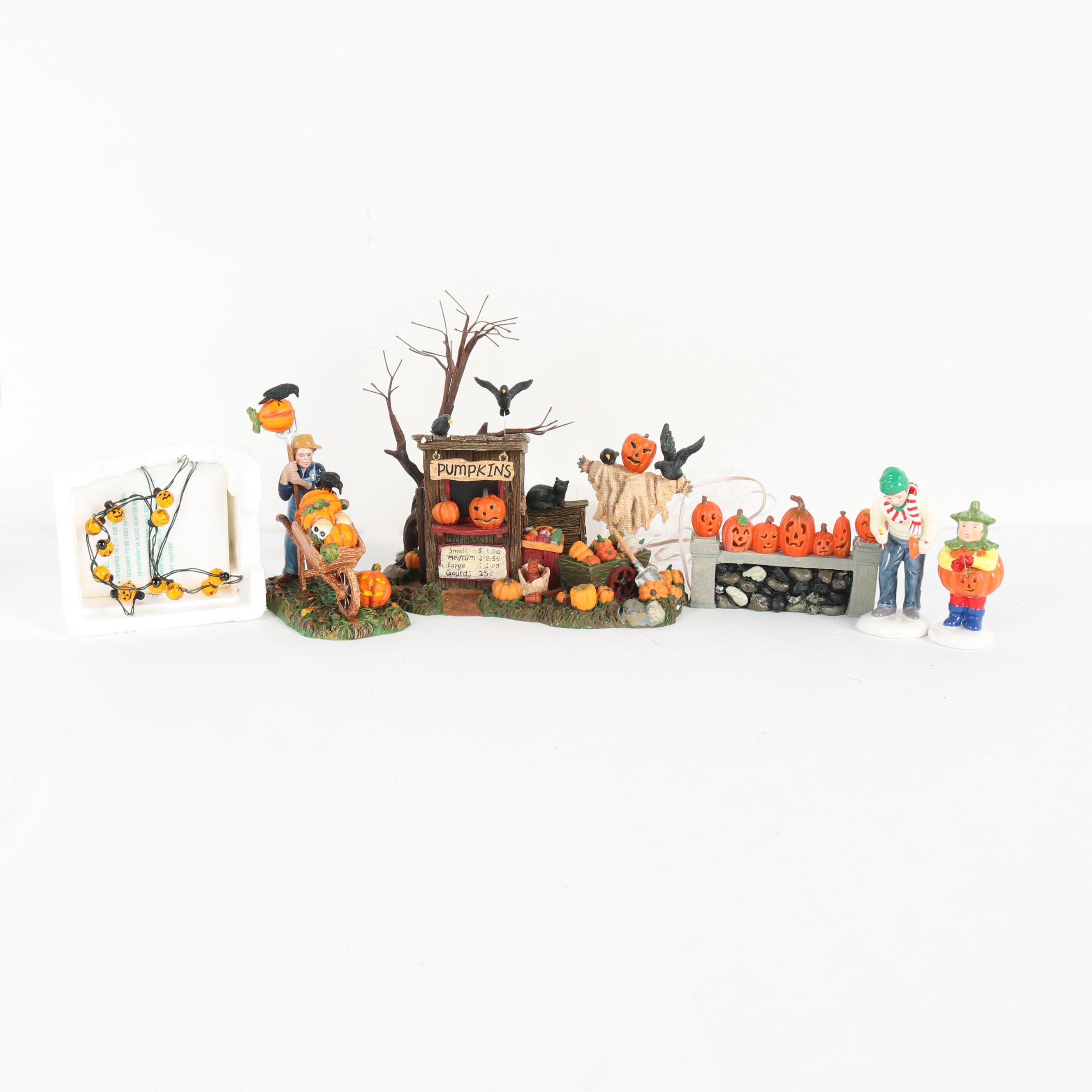 Department 56 Snow Village Halloween Figurines