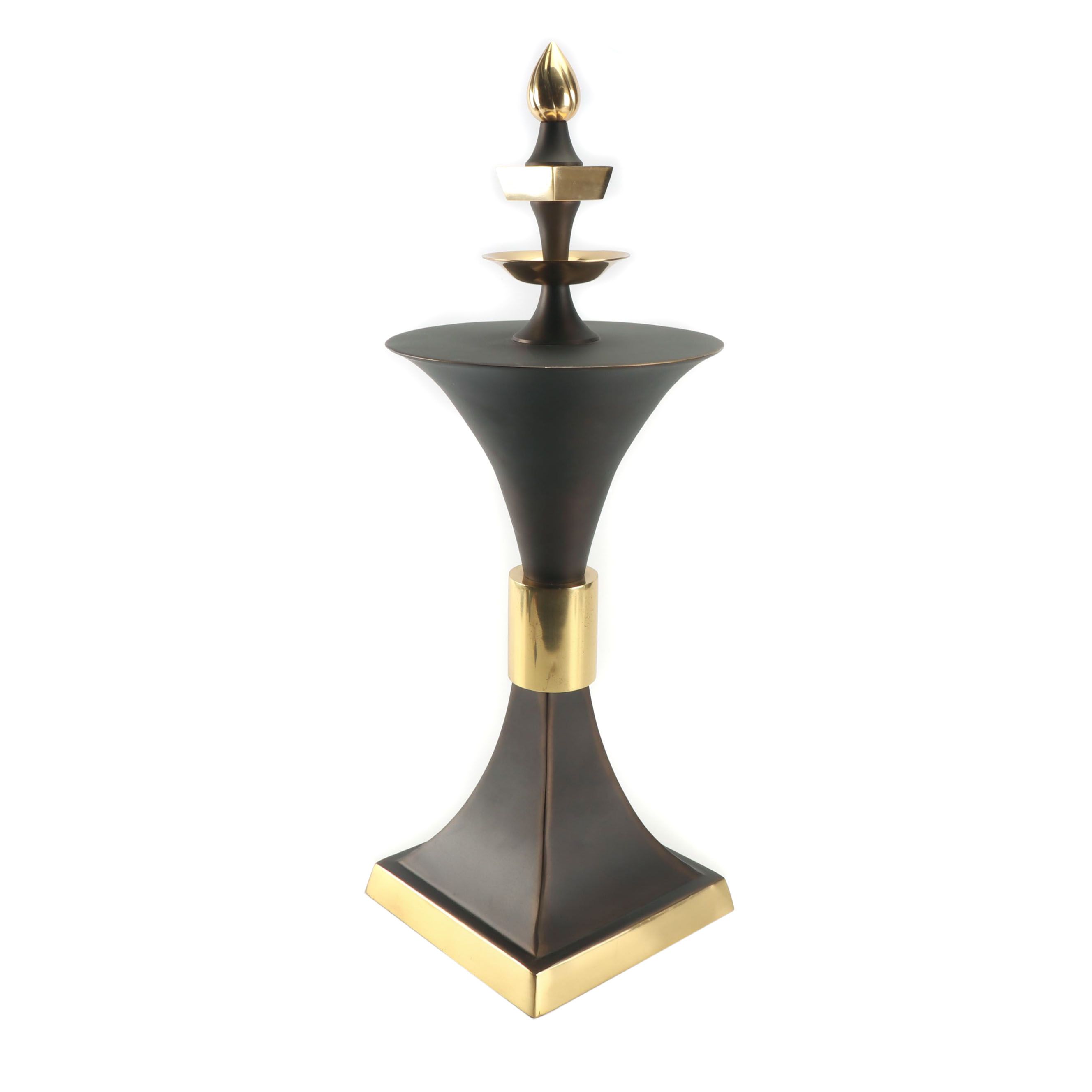 Decorative Metal Finial Table Decor