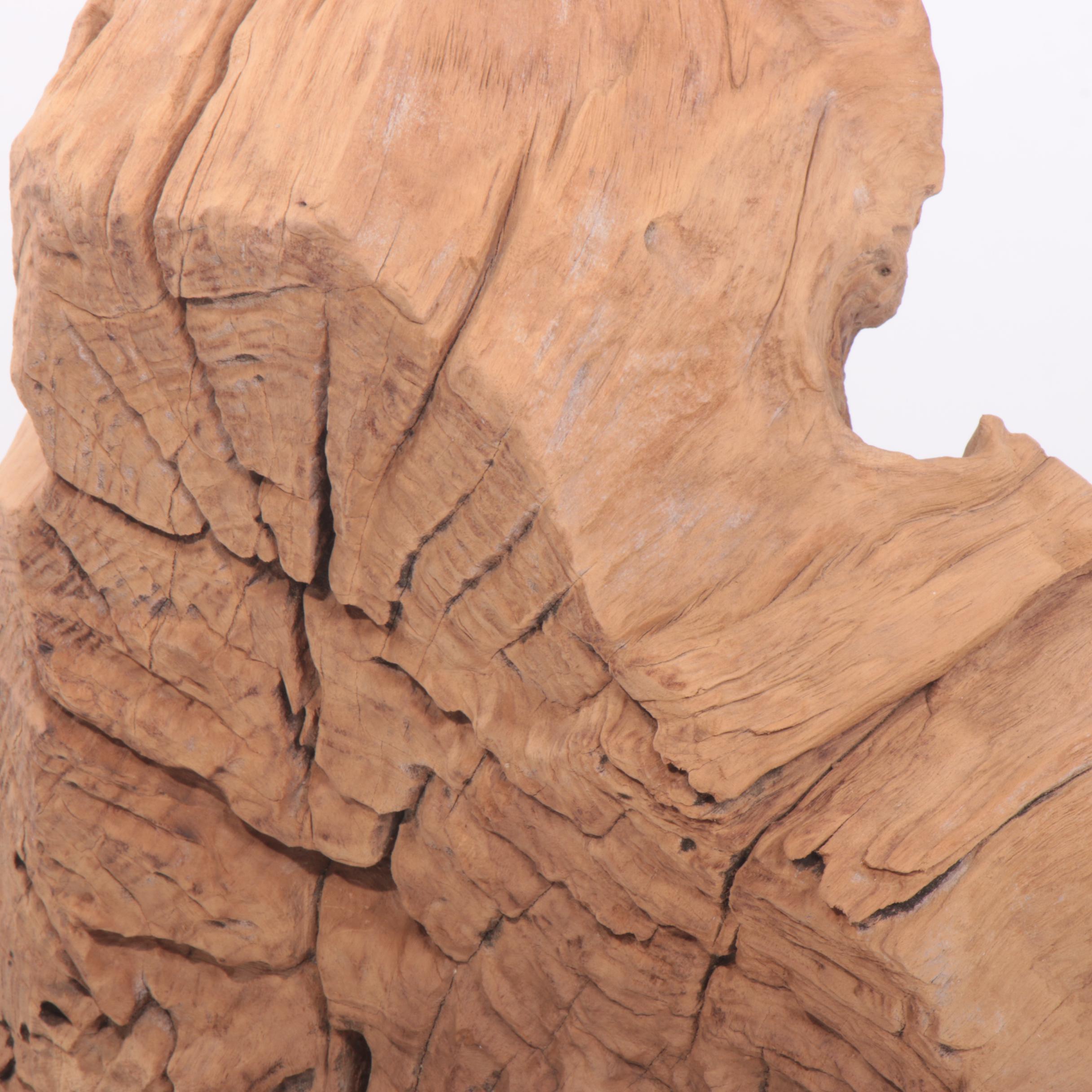 Indonesian Teak Root Slab on Base