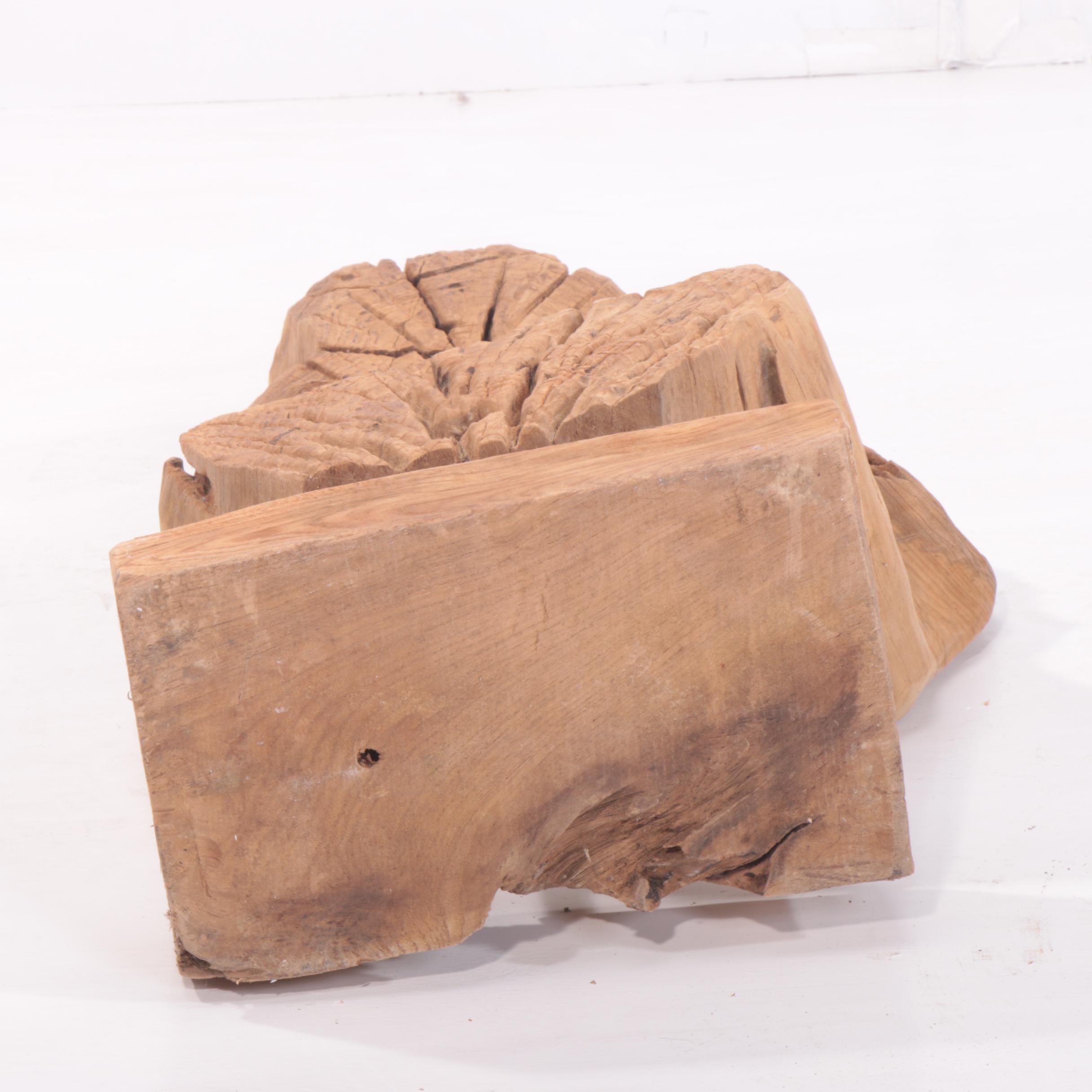 Indonesian Teak Root Slab on Base