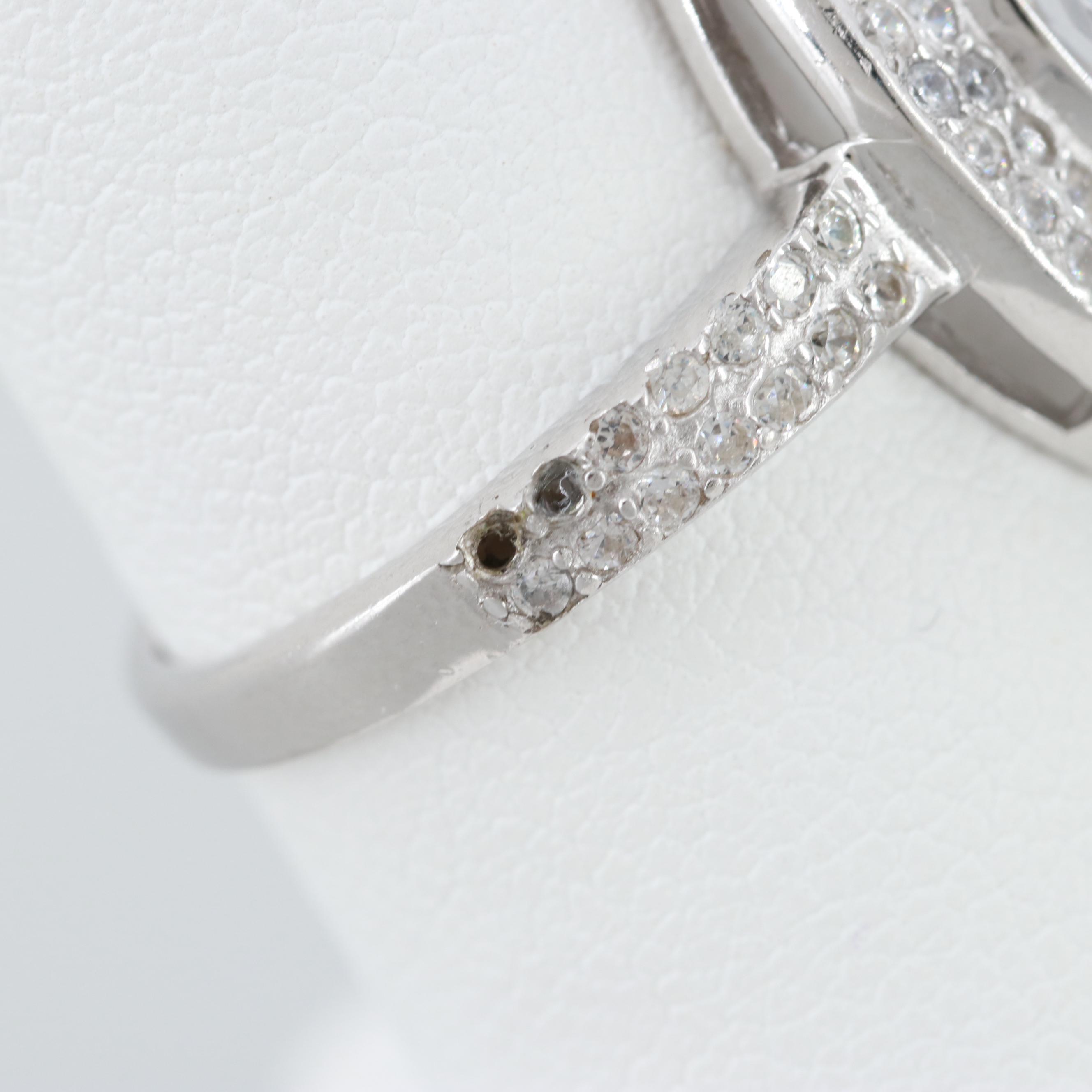 Sterling Silver Cubic Zirconia Ring