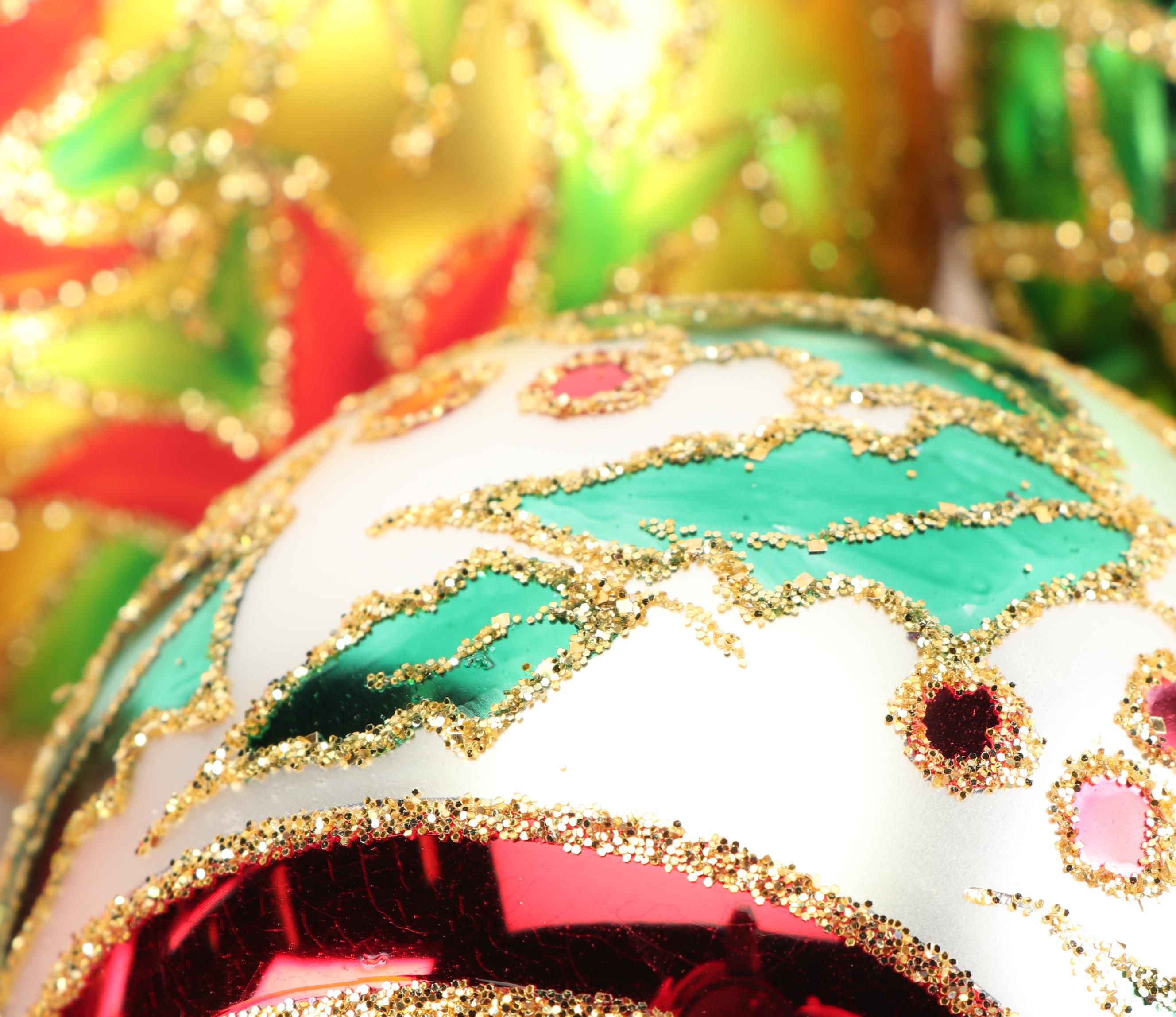 Christopher Radko Glass Christmas Ornaments