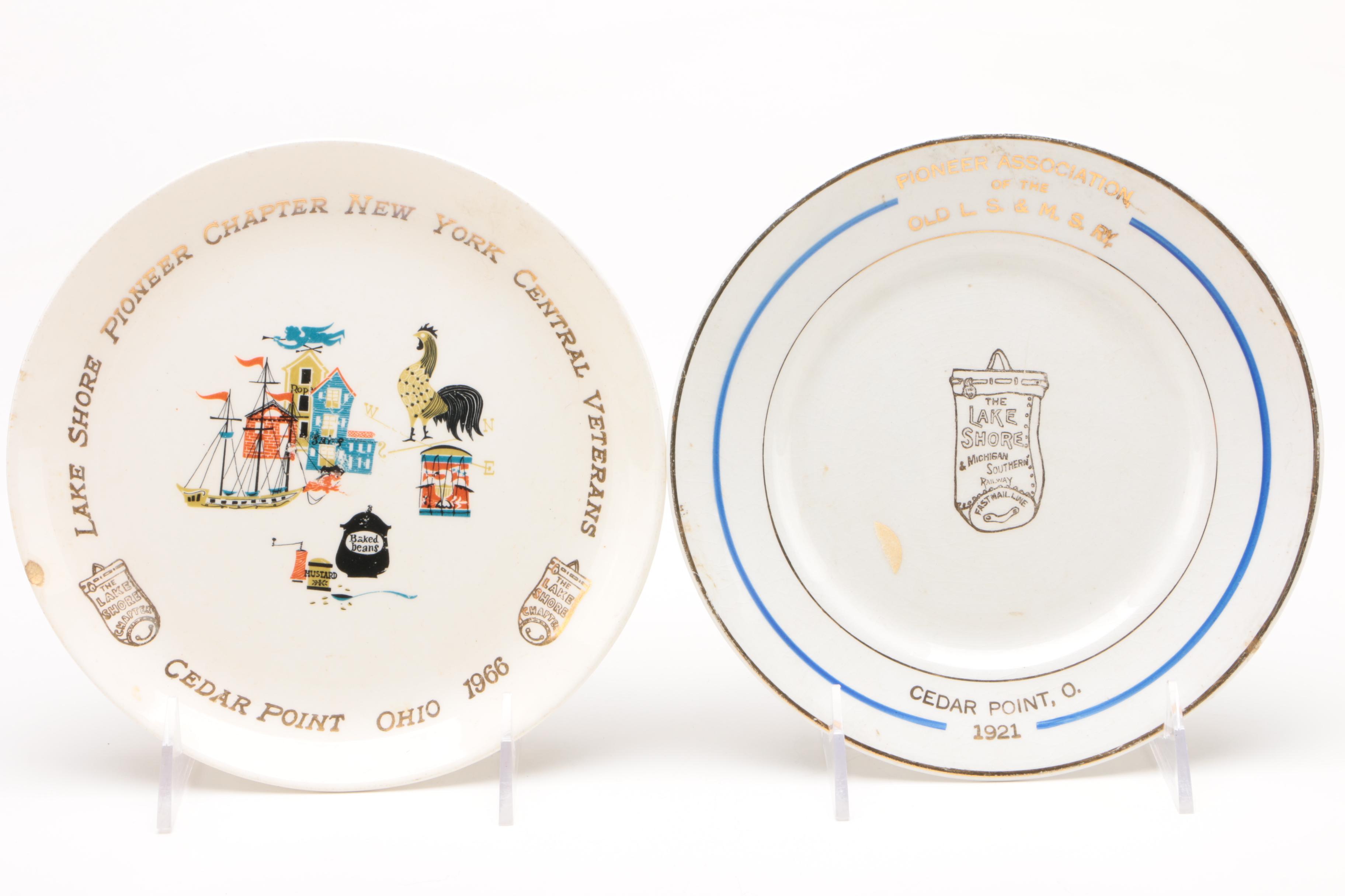 American Railroad Dining Car China, 20th Century