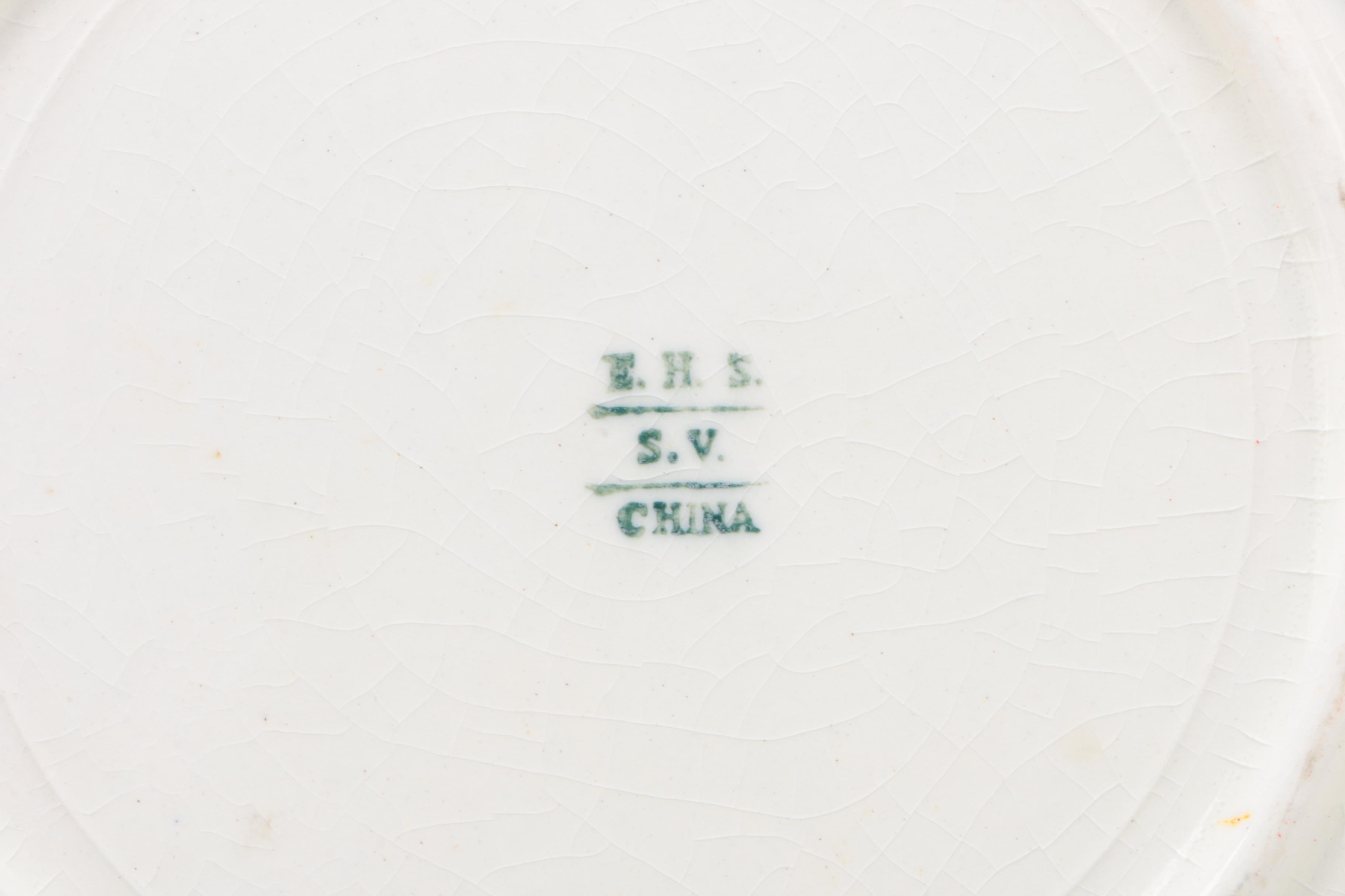 American Railroad Dining Car China, 20th Century