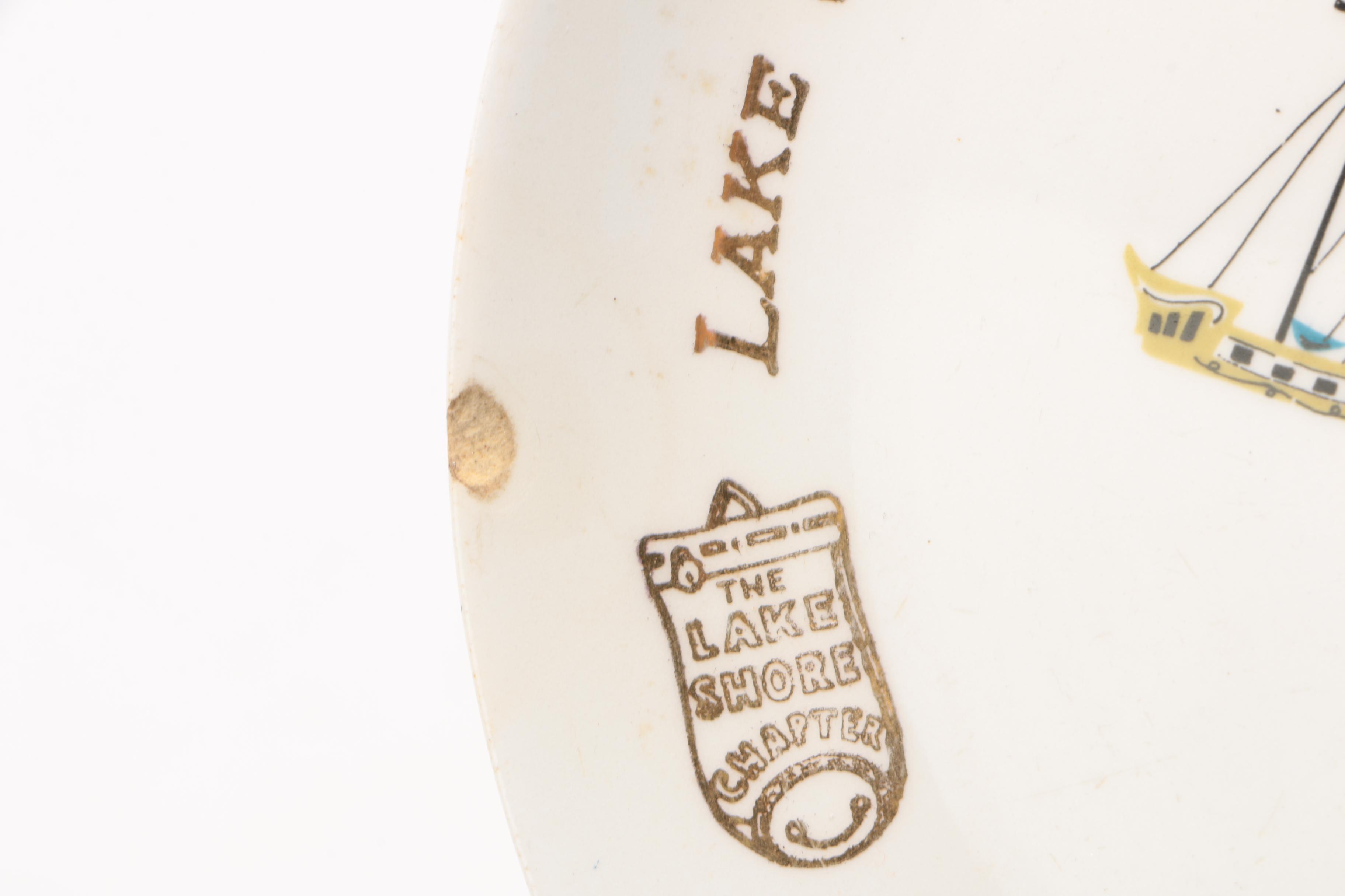 American Railroad Dining Car China, 20th Century