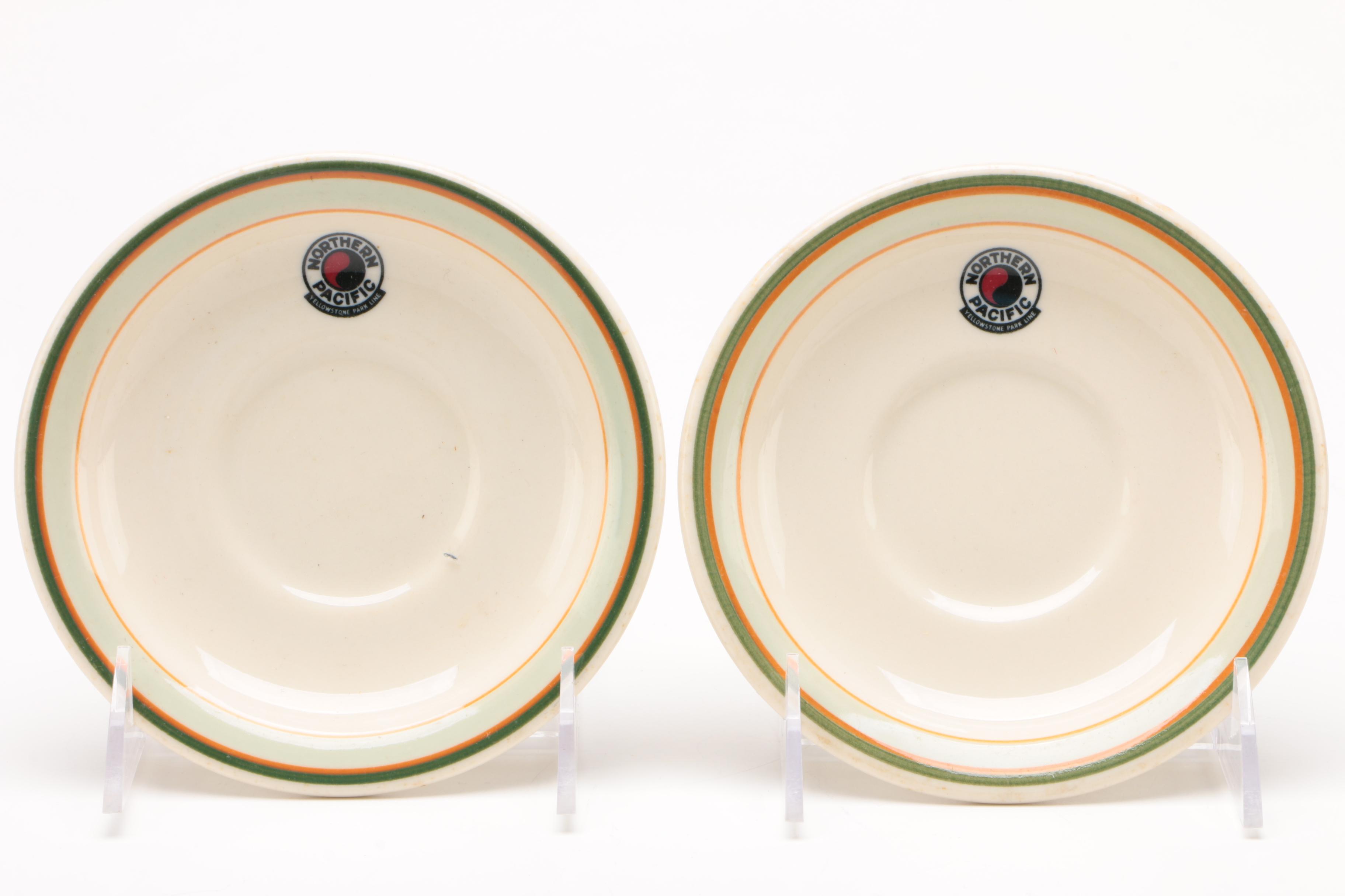 American Railroad Dining Car China, 20th Century
