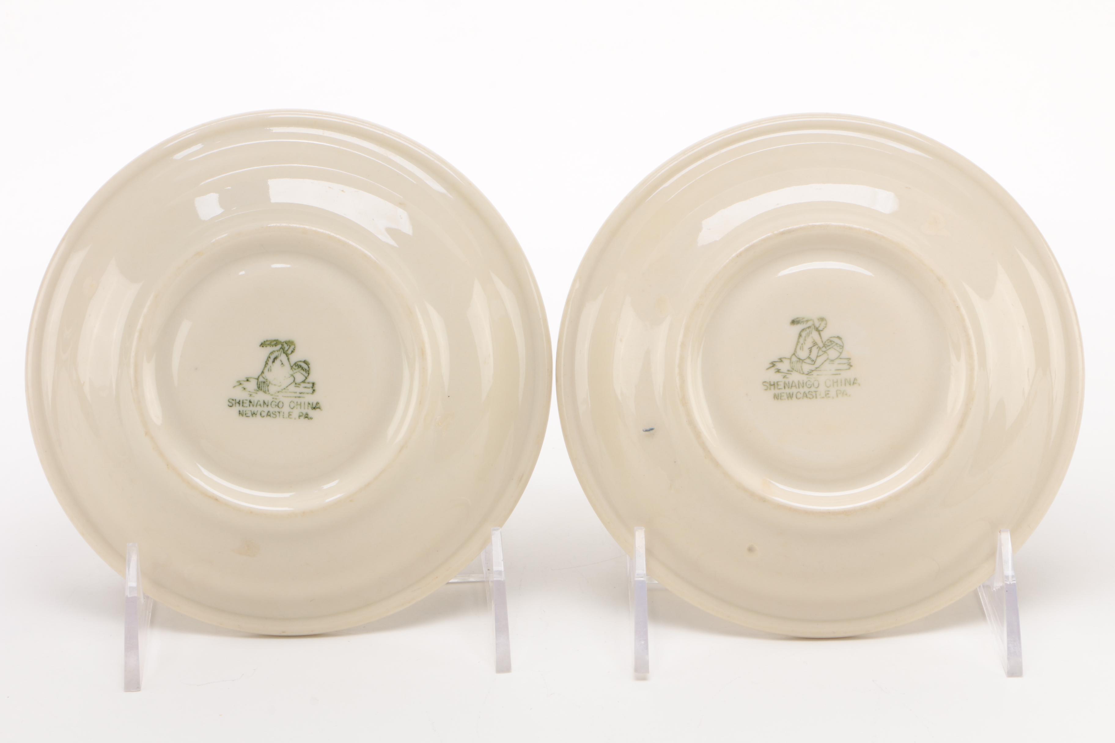 American Railroad Dining Car China, 20th Century