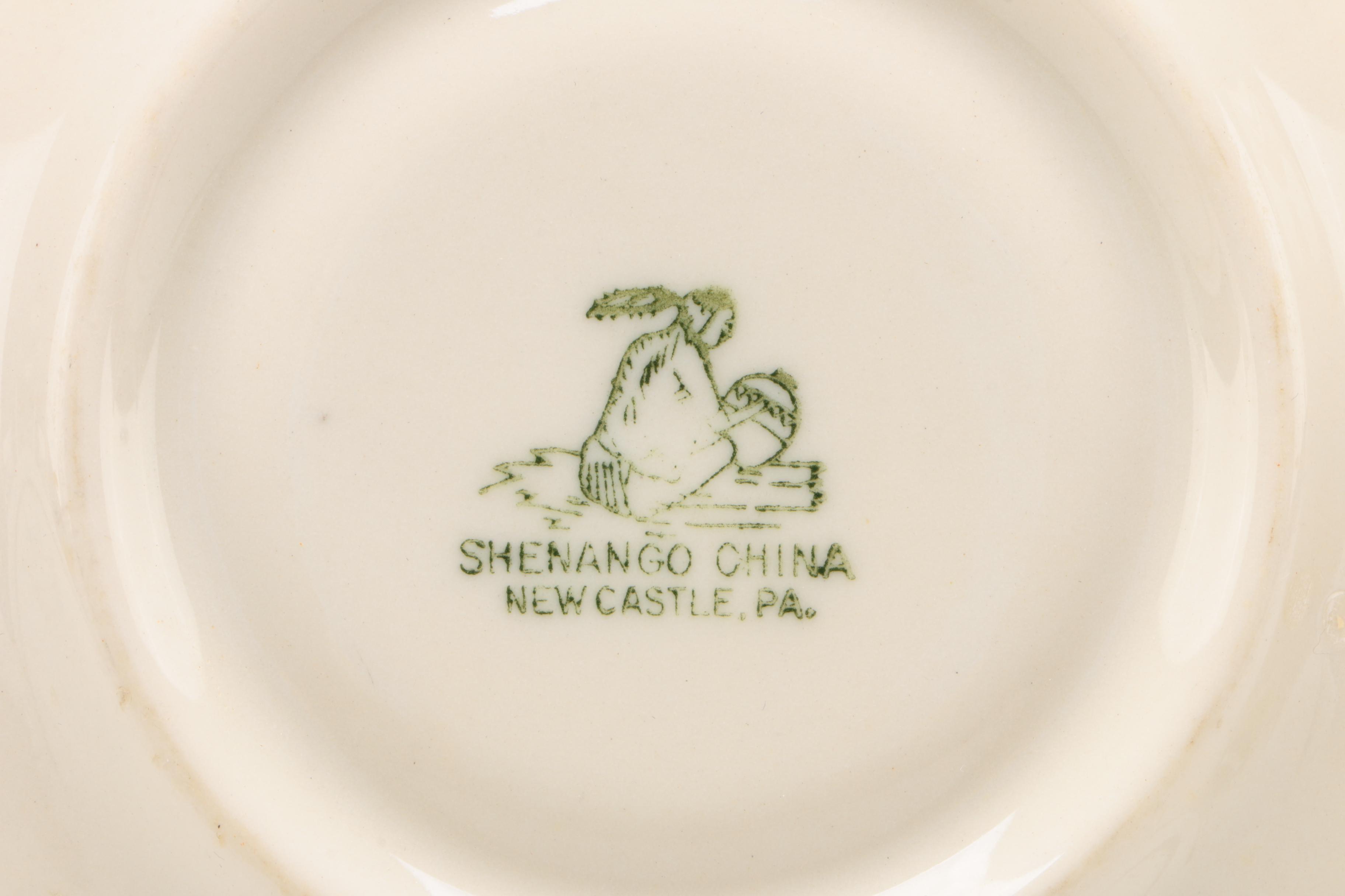 American Railroad Dining Car China, 20th Century
