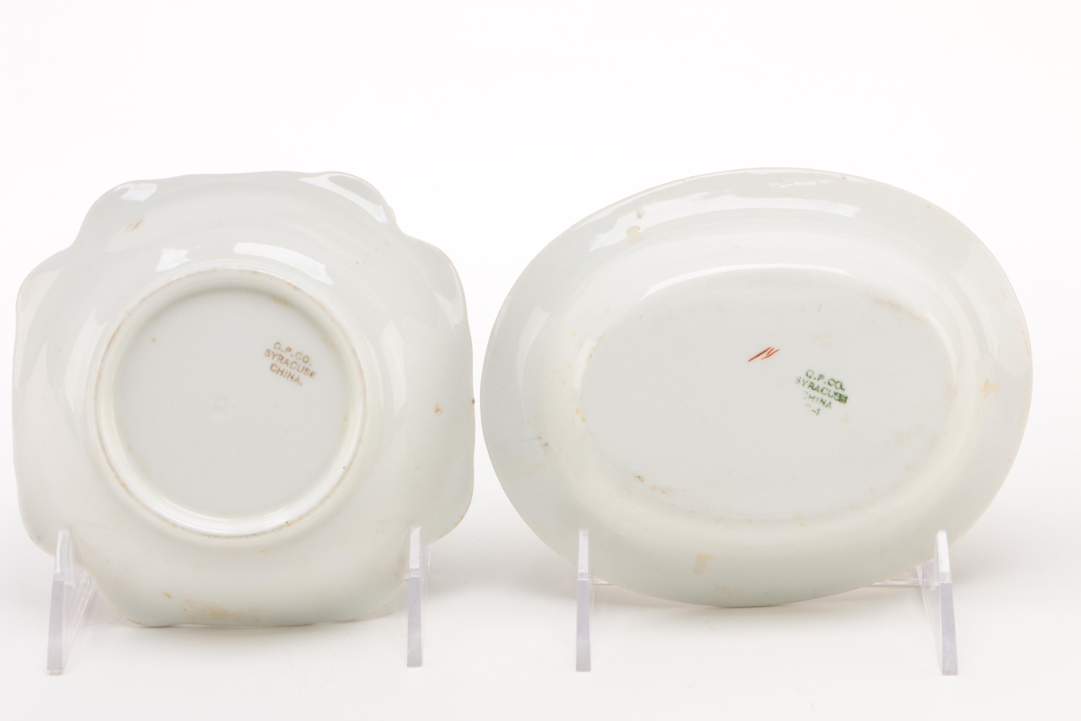 American Railroad Dining Car China, 20th Century