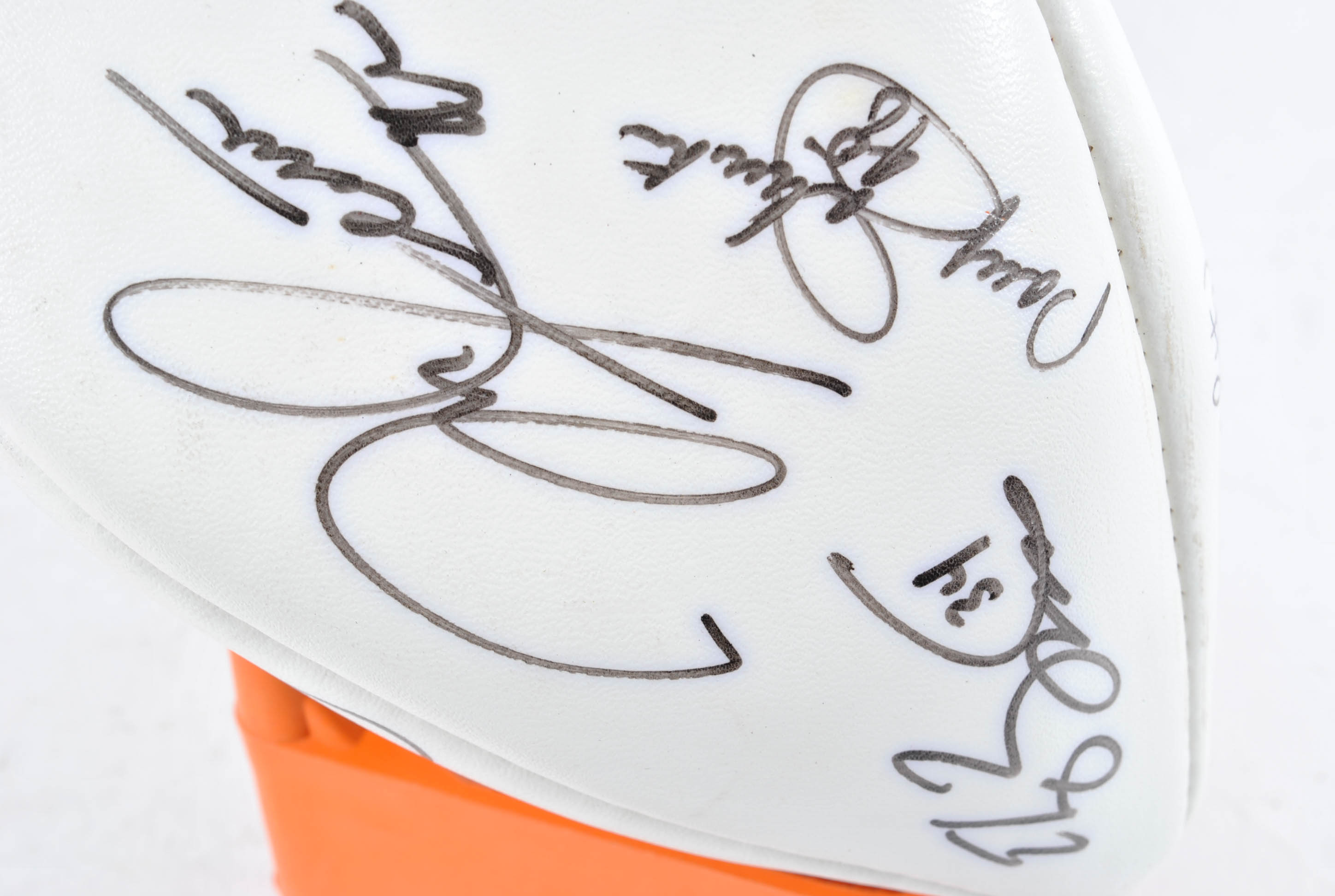 Autographed Dallas Cowboys Players' Football including Troy Aikman