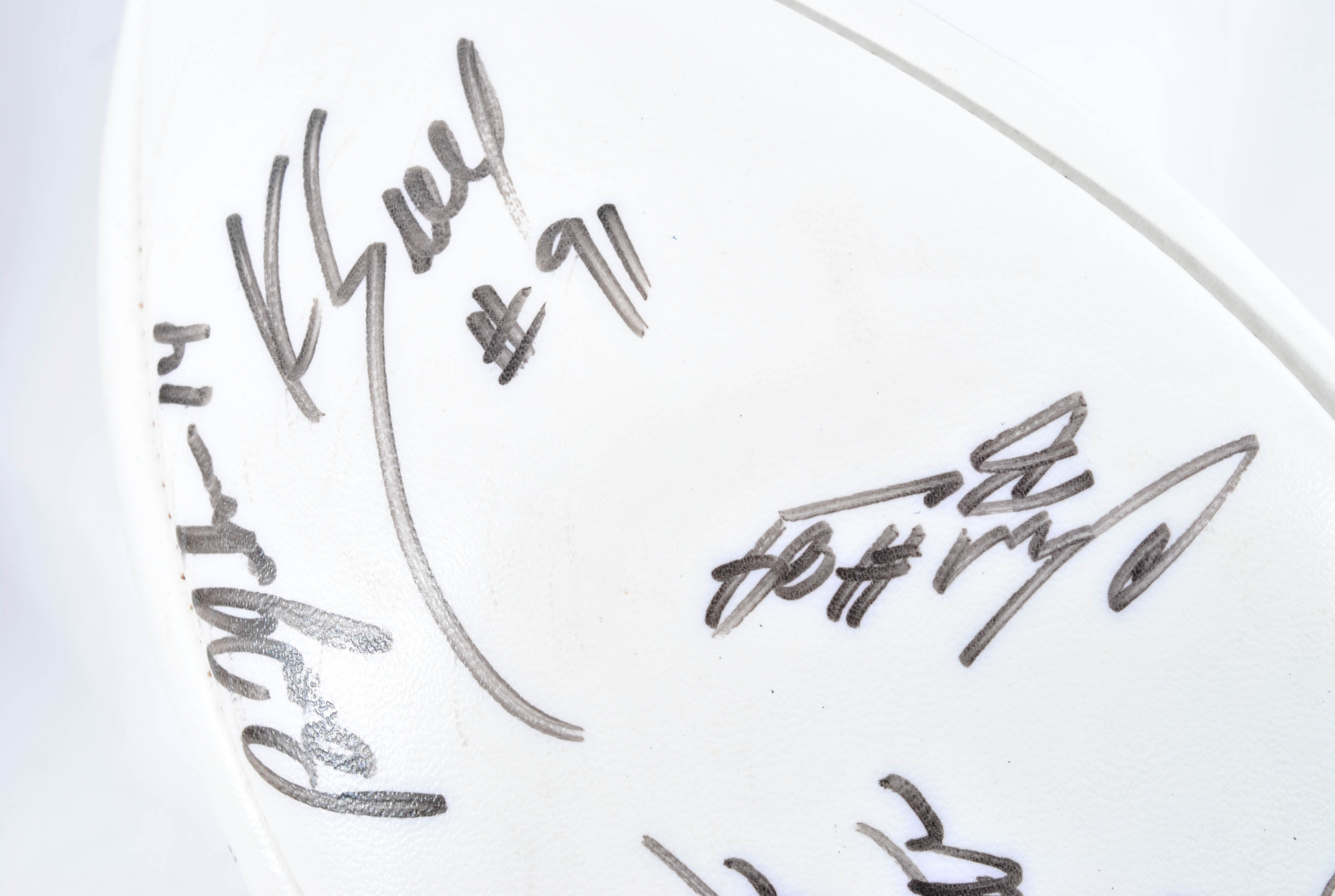 Autographed Dallas Cowboys Players' Football including Troy Aikman