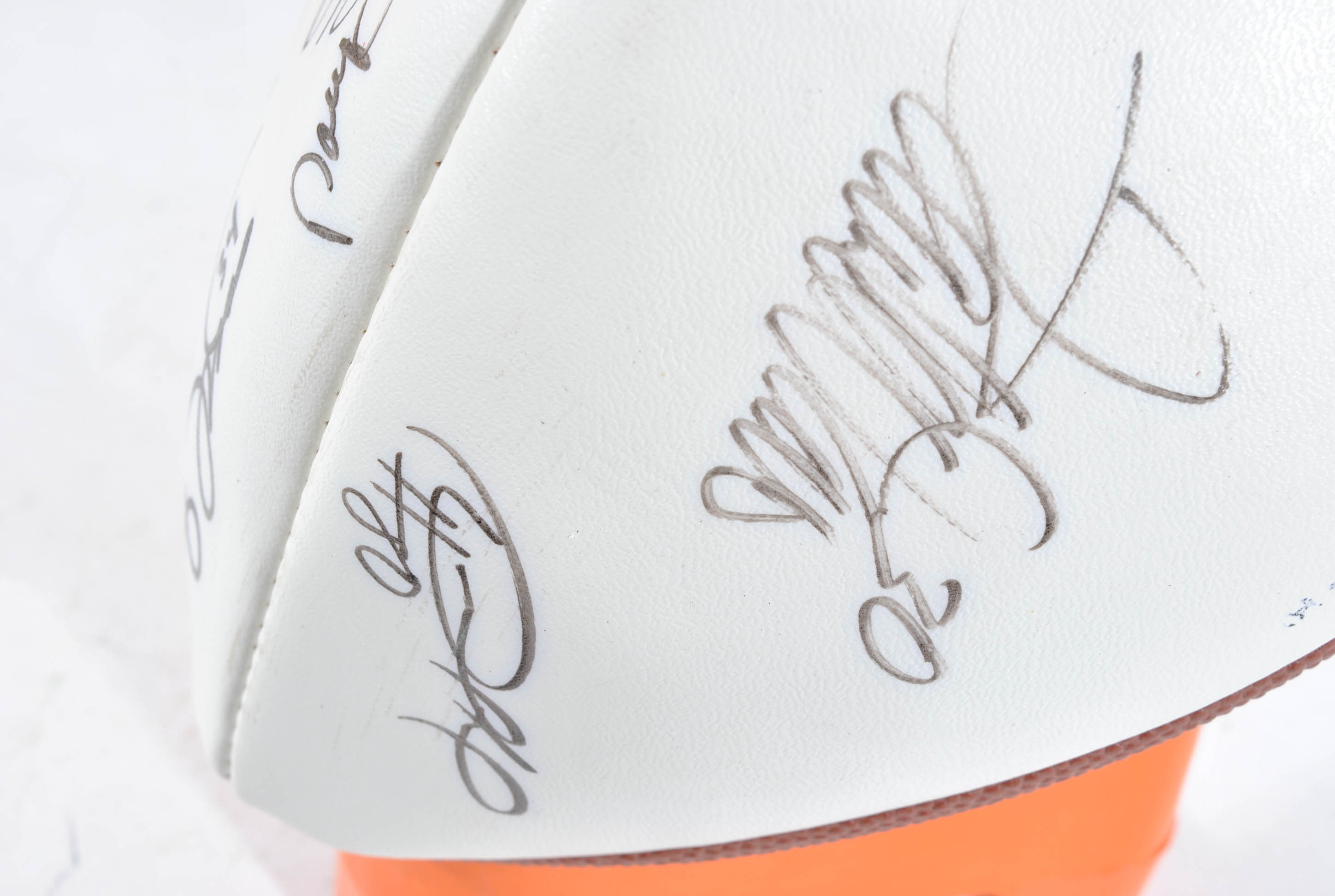 Autographed Dallas Cowboys Players' Football including Troy Aikman