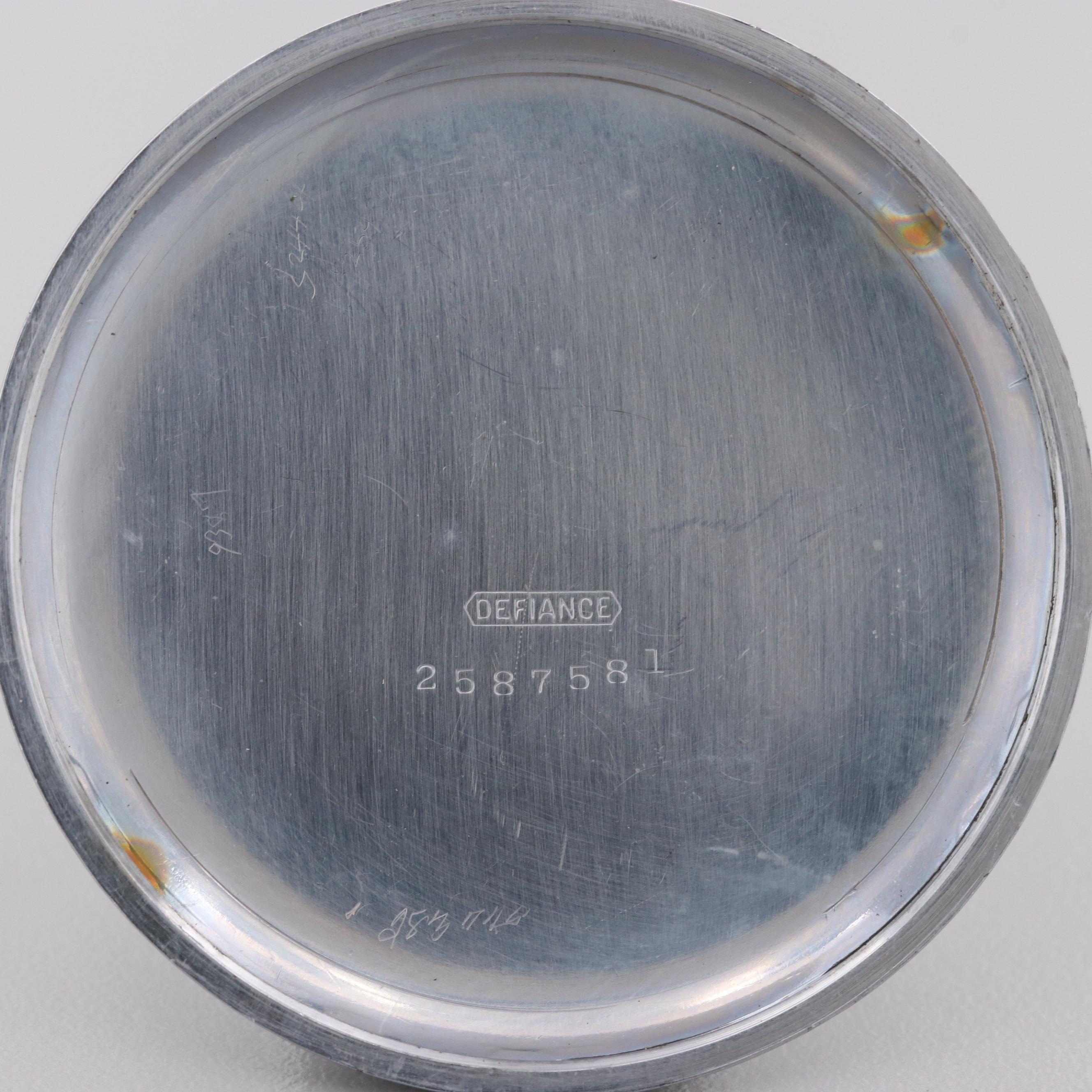 Waltham Silver Tone Pocket Watch, 1922