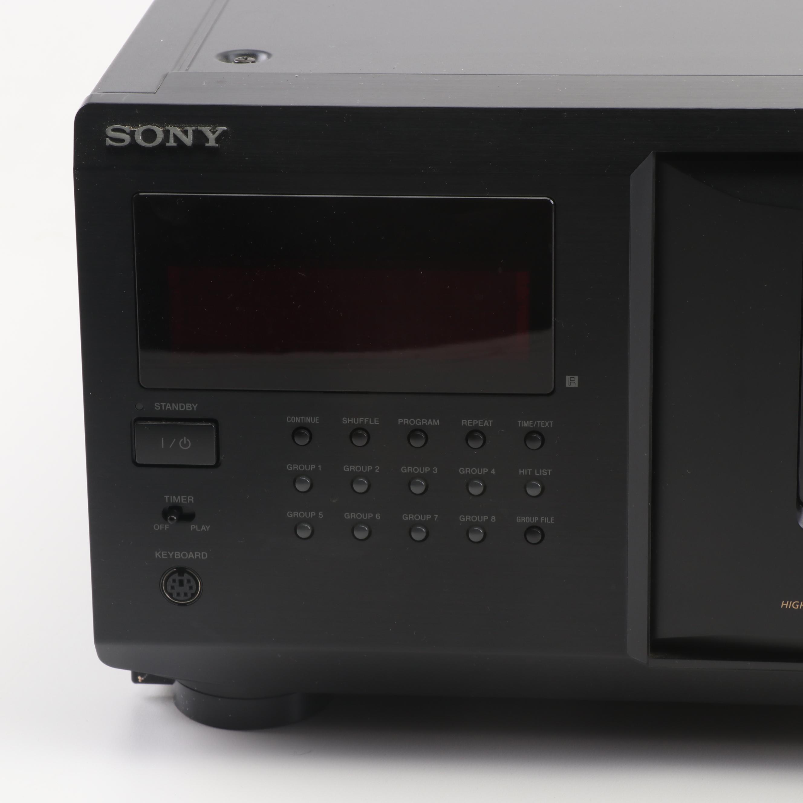 Sony Compact Disc Player CDP-CX300