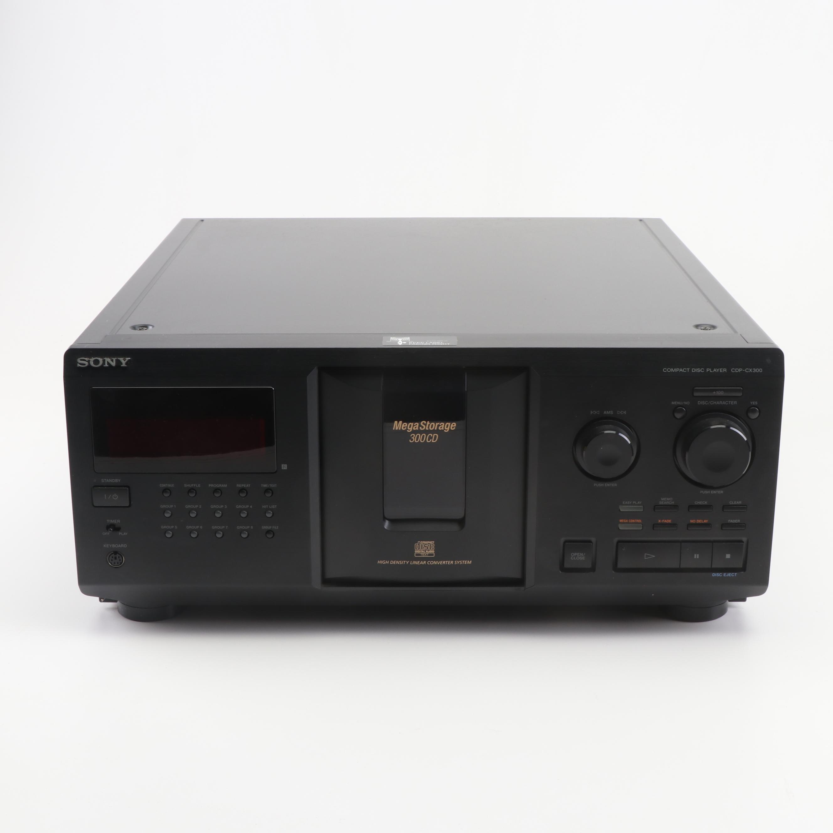 Sony Compact Disc Player CDP-CX300