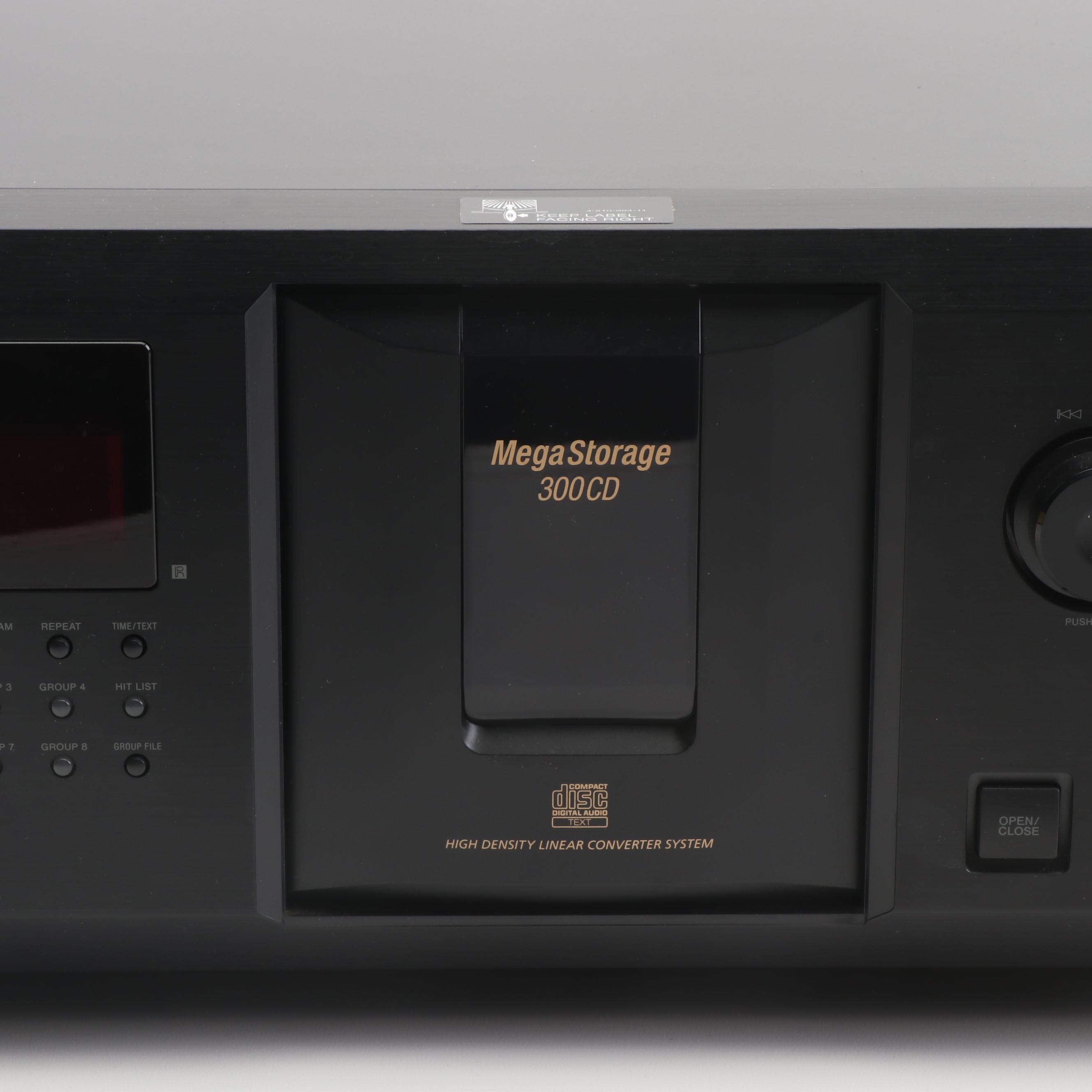 Sony Compact Disc Player CDP-CX300