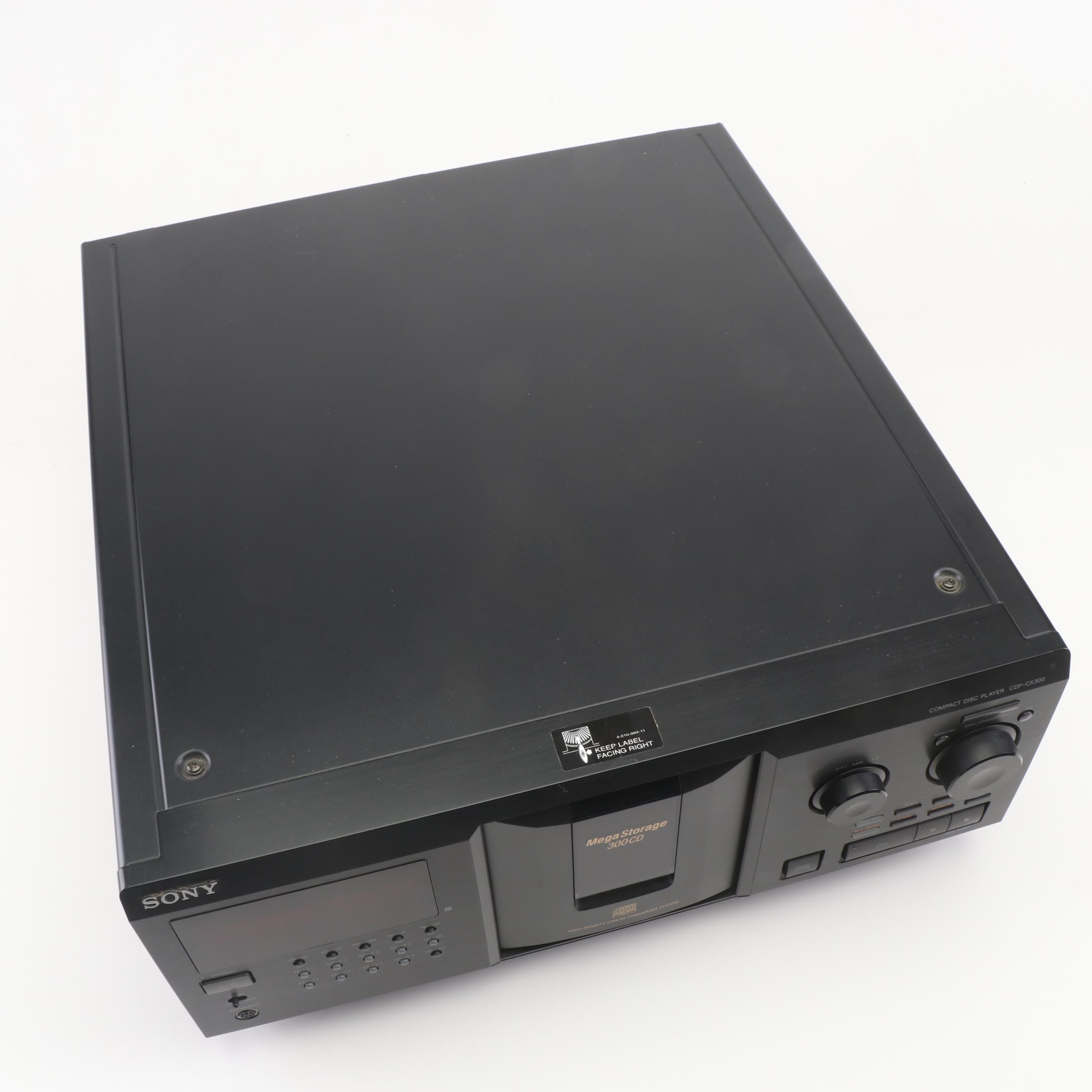 Sony Compact Disc Player CDP-CX300