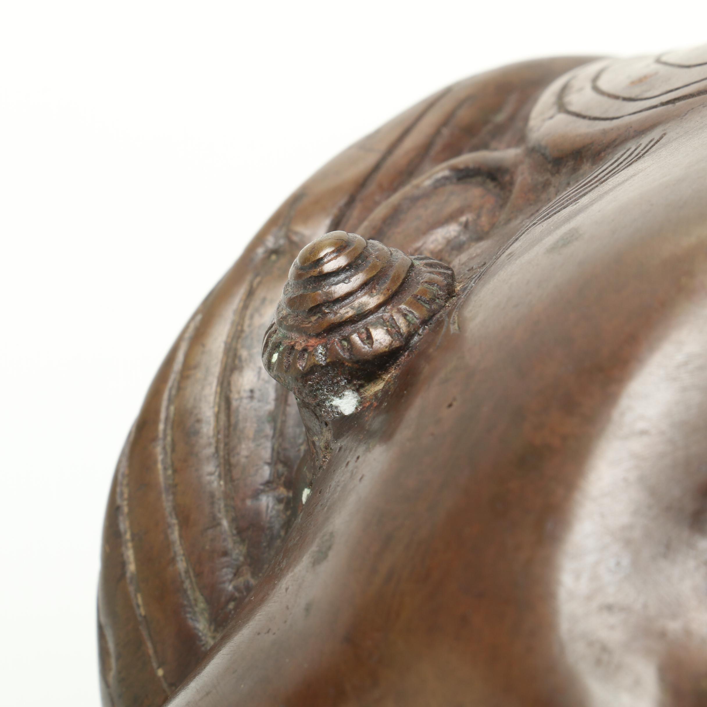 Vietnamese Cast Bronze Replica Bust after Nguyen Thanh